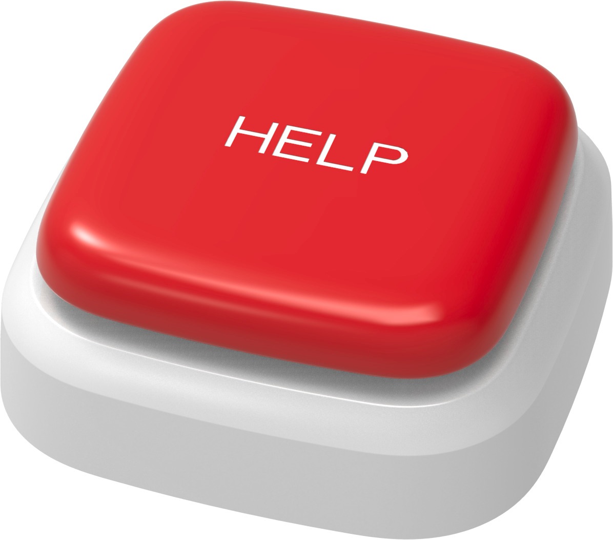 Lupus Electronics Smart-Home-Zubehör »Notfallbutton« Löst sofort Alarm aus in rot