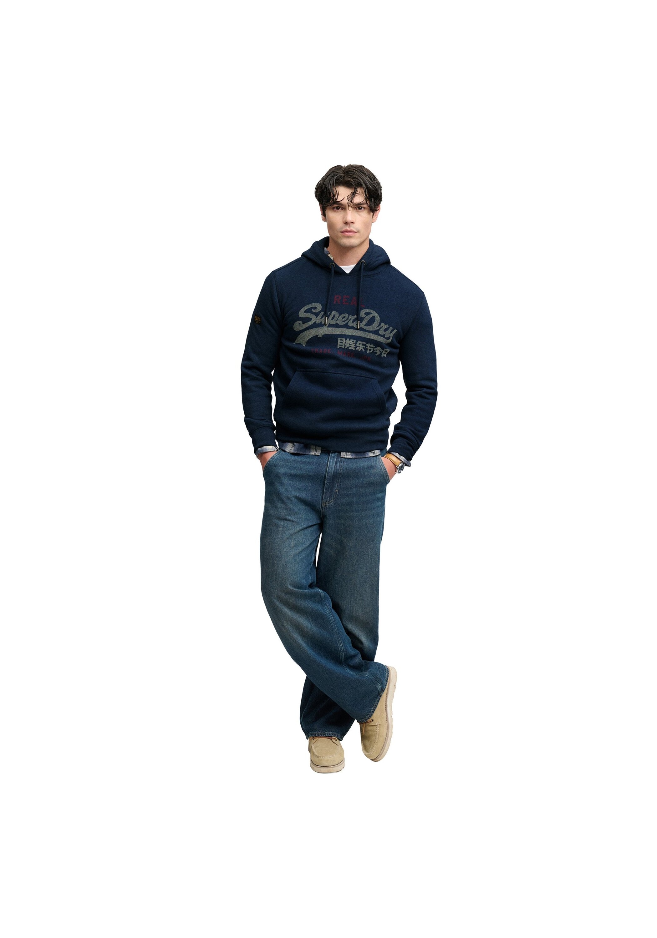 Superdry Sweatshirt »Sweatshirt VL Heritage Relaxed Hood 1er Pack«, 1
