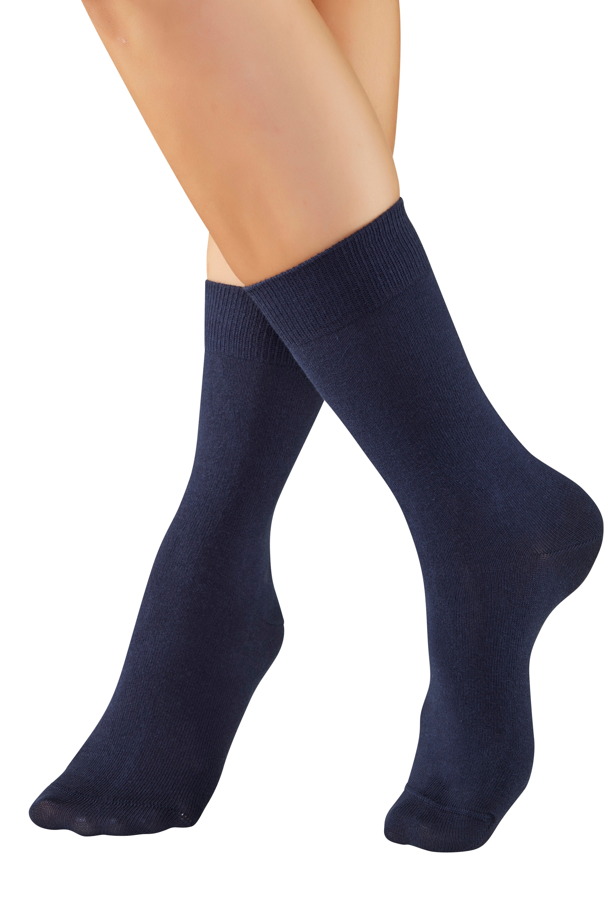 H.I.S Basicsocken Packung, 20 Paar tlg. zwei Längen im Kombi Pack