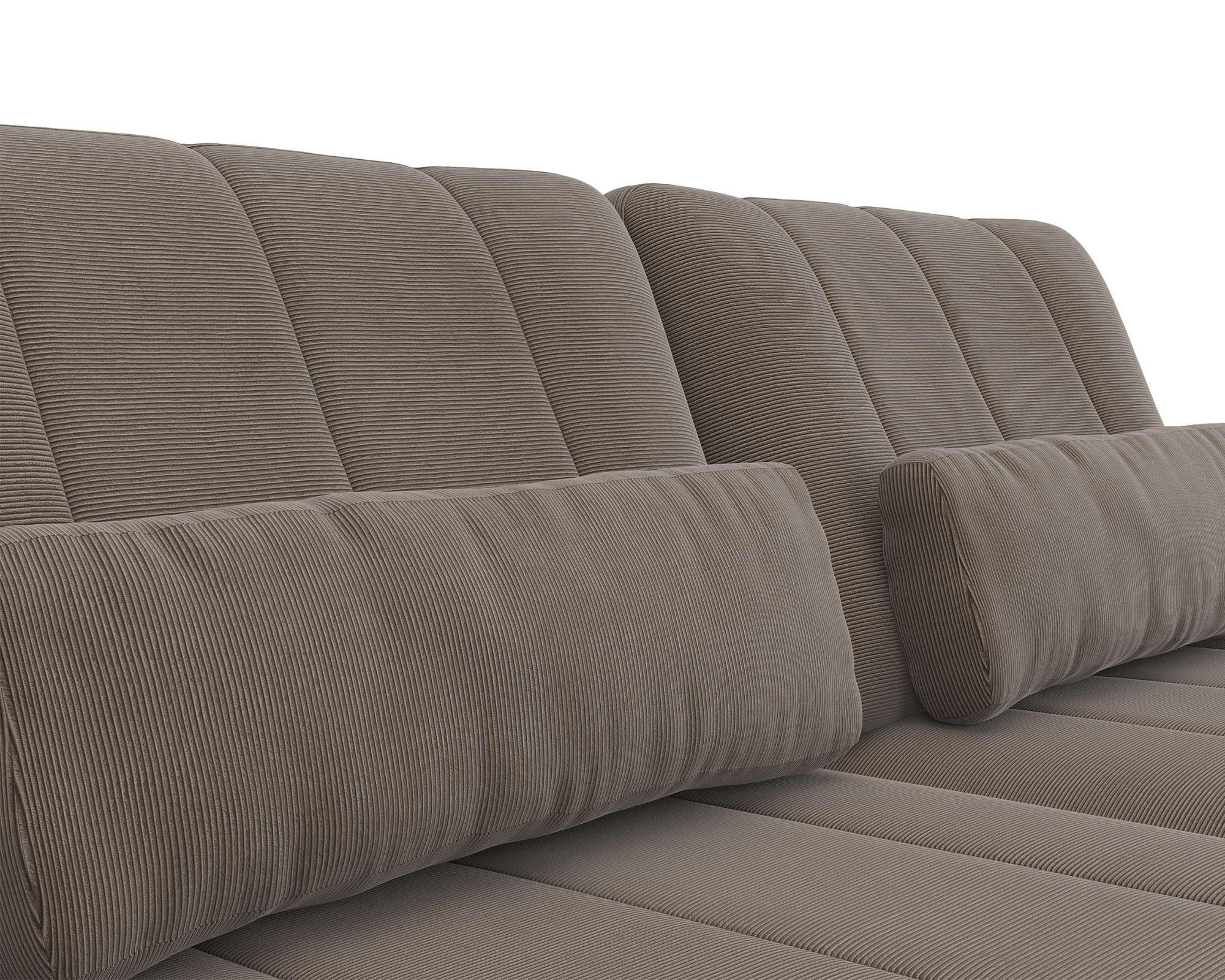 FLEXLUX 3-Sitzer »Tropea Funktionssofa, Designsofa, Relaxfunktion, TV-Couch,«, mit Armteilverstellung sowie Sitztiefenverstellung, Breite 252 cm