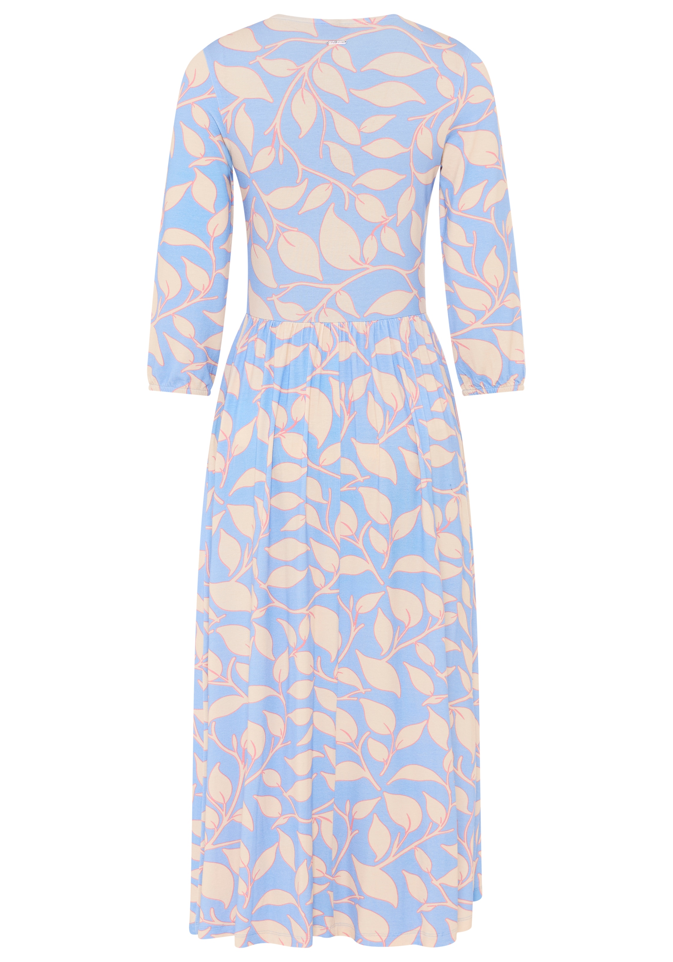 Laura Scott Midikleid wadenlanger Schnitt, aus Jersey, elastische Viskosemischung