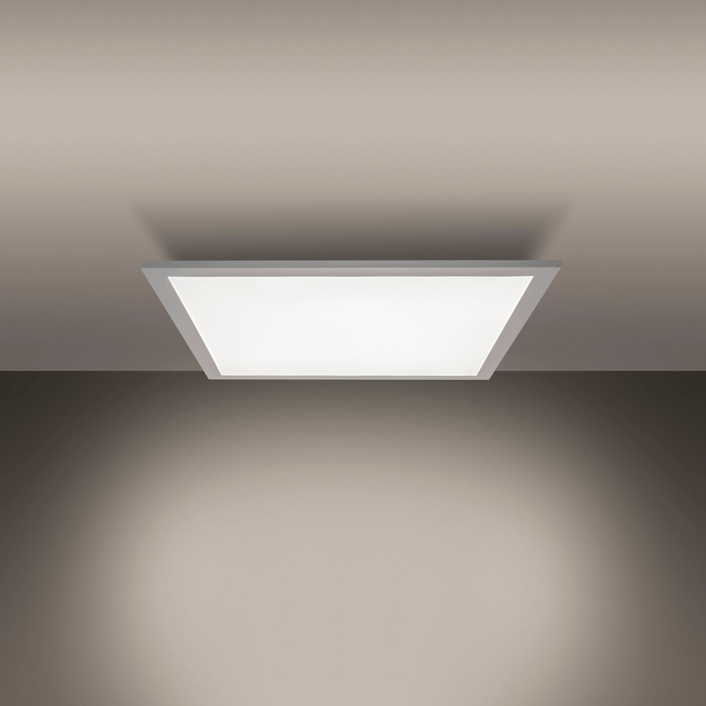 1 LED »Nico«, bei CCT, näve Nachtlichtfunktion, Lichtfarbe OTTO Deckenleuchte dimmbar, wechselbar Panel flammig-flammig, bestellen online