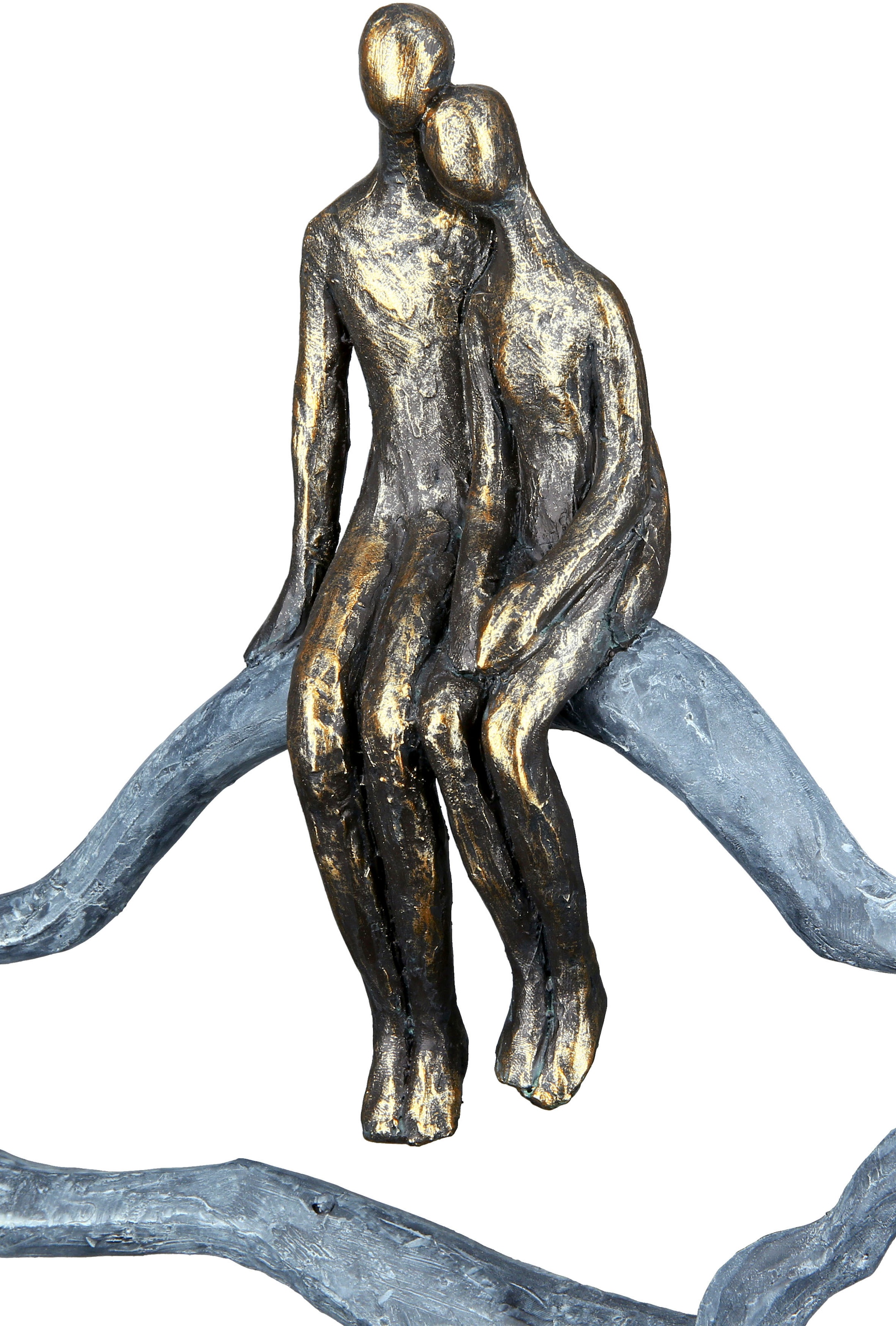 Casablanca by Gilde Dekofigur »Skulptur im Online Lovecloud, OTTO (1 St.), bronzefarben/grau«, Shop grau