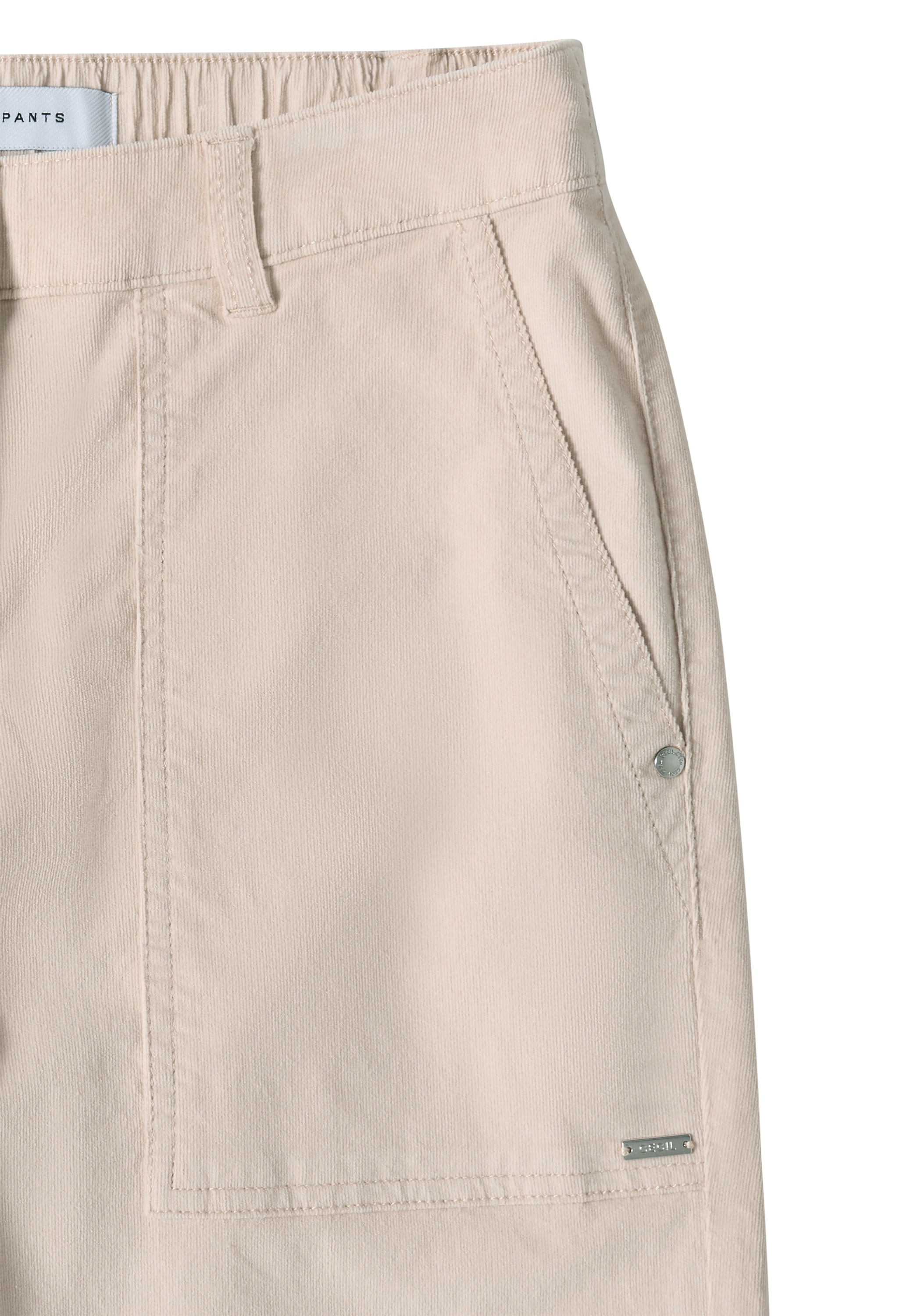 Cecil Cordhose »Style Neele«, Wide Leg, High Waist