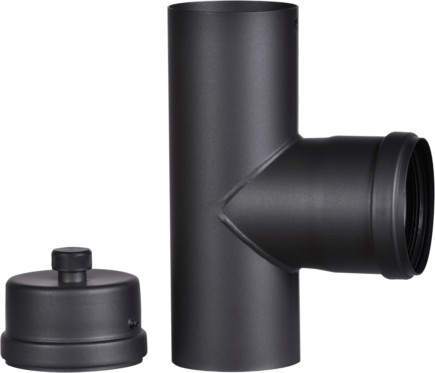 Hanseatic Ofenrohr »Pelletofenrohr-Set, schwarz, 80 mm« 7 tlg.