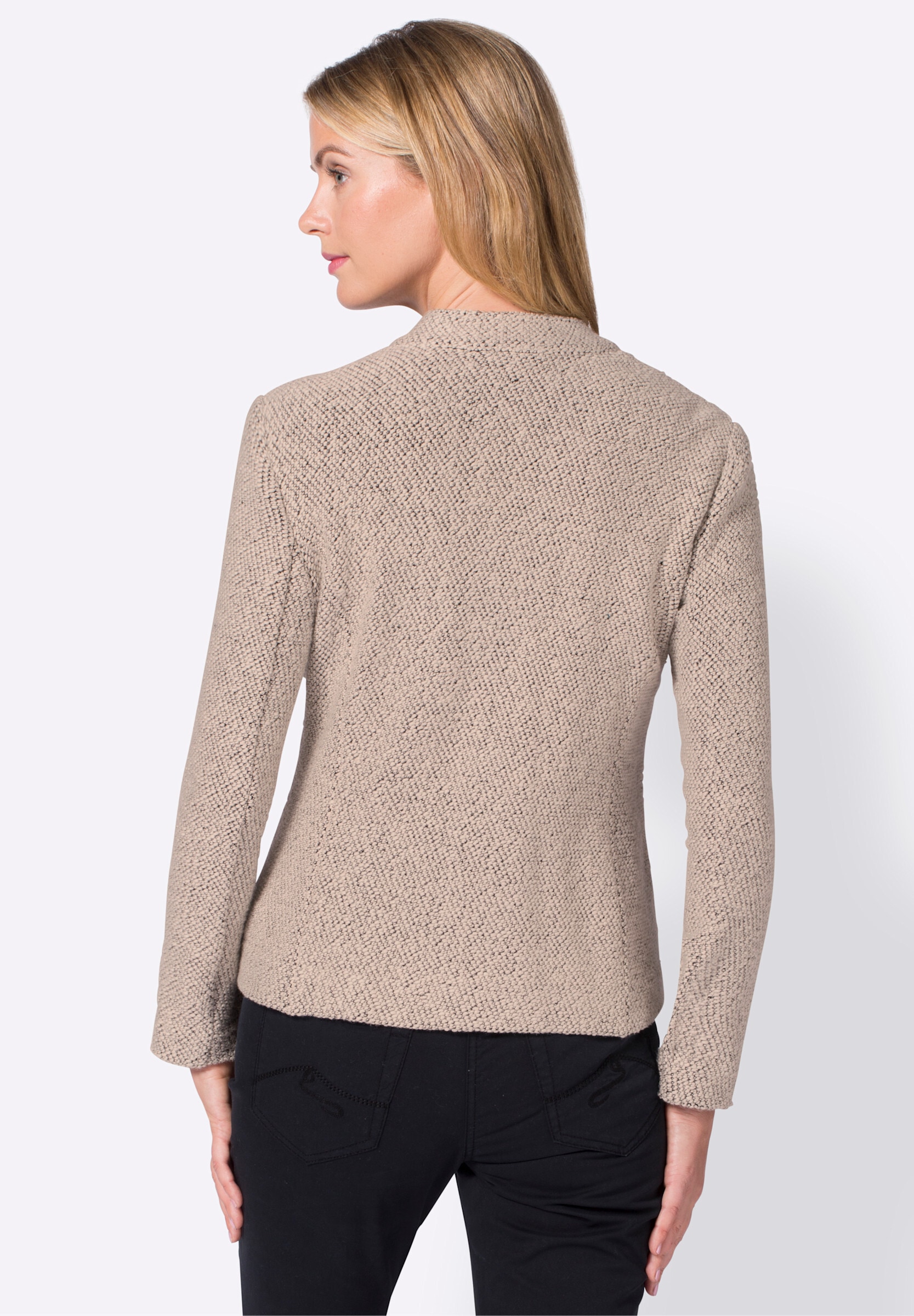 Witt Blusenblazer »Blazer Kurzblazer in Bouclé-Qualität«