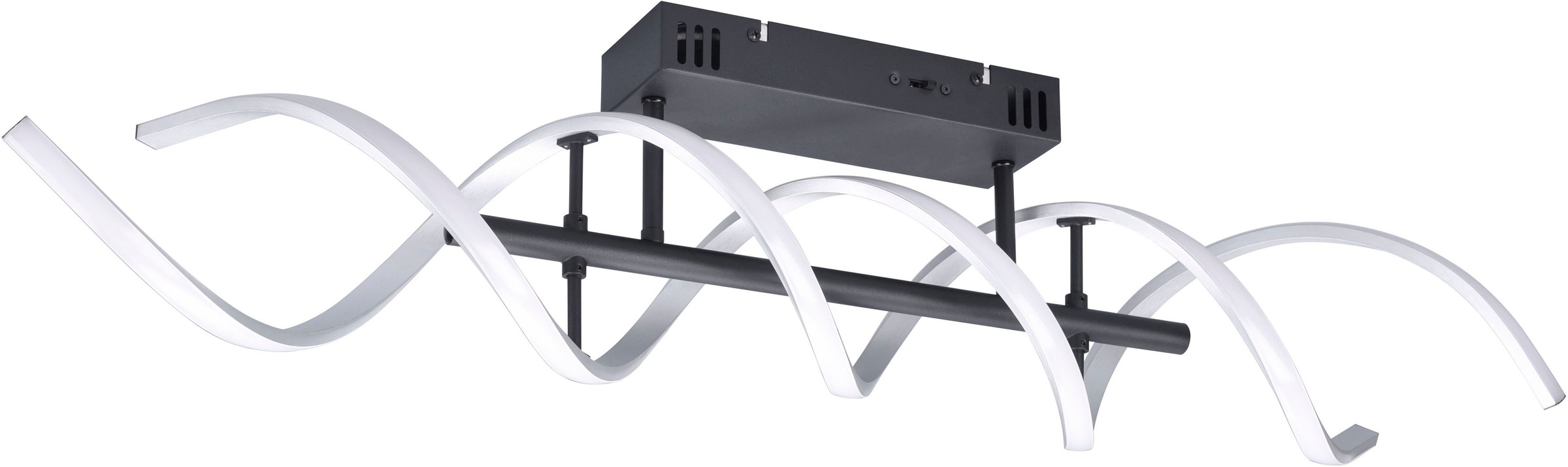 TRIO Leuchten LED Deckenleuchte »Sequence«, 1 flammig, Leuchtmittel LED-Board | ohne Leuchtmittel, Deckenlampe dimmbar, Lichtfarbe einstellbar, 5000 Lumen LED 41W