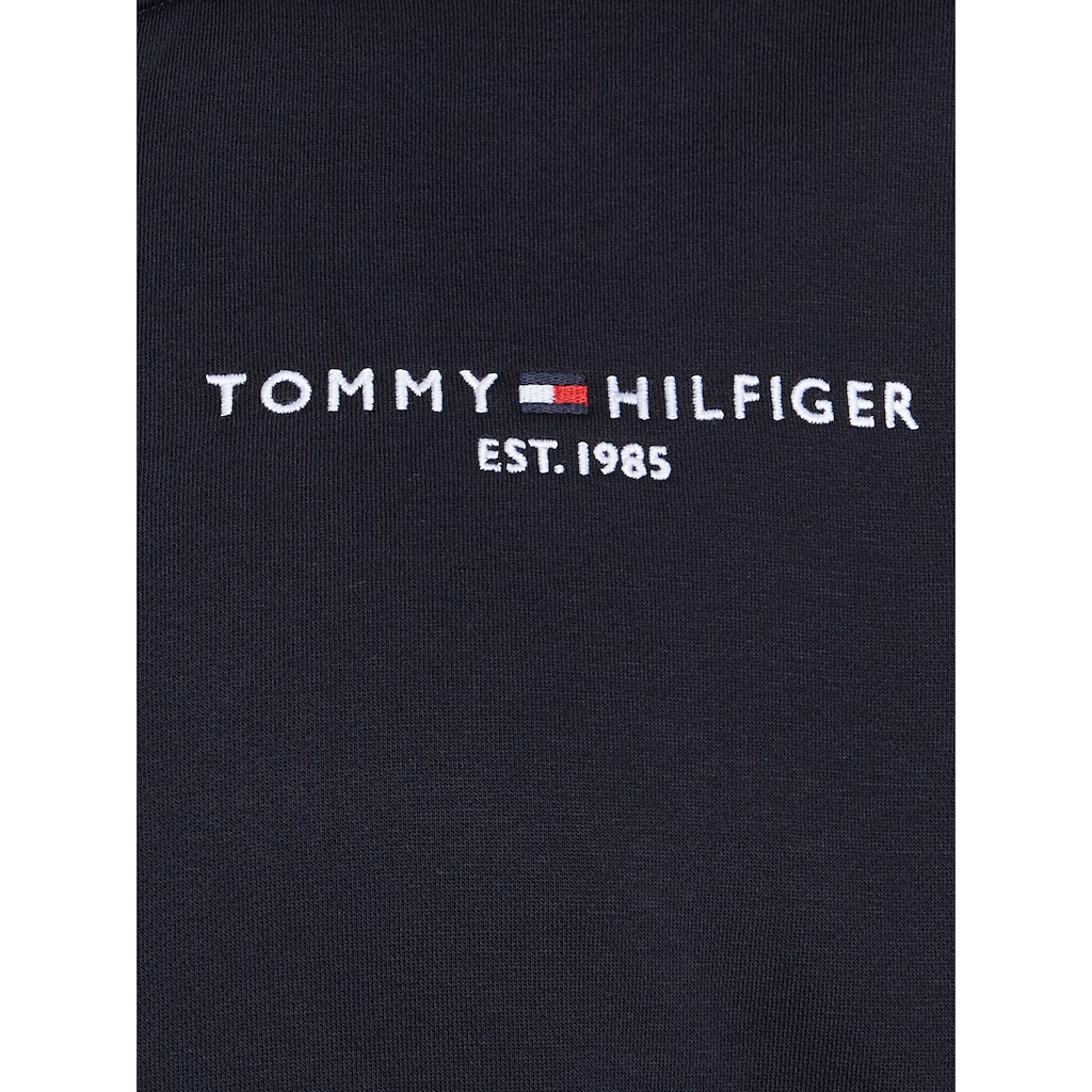 Tommy Hilfiger Big & Tall Sweatjacke »BT-TOMMY LOGO ZIP THR STND CLR-B«
