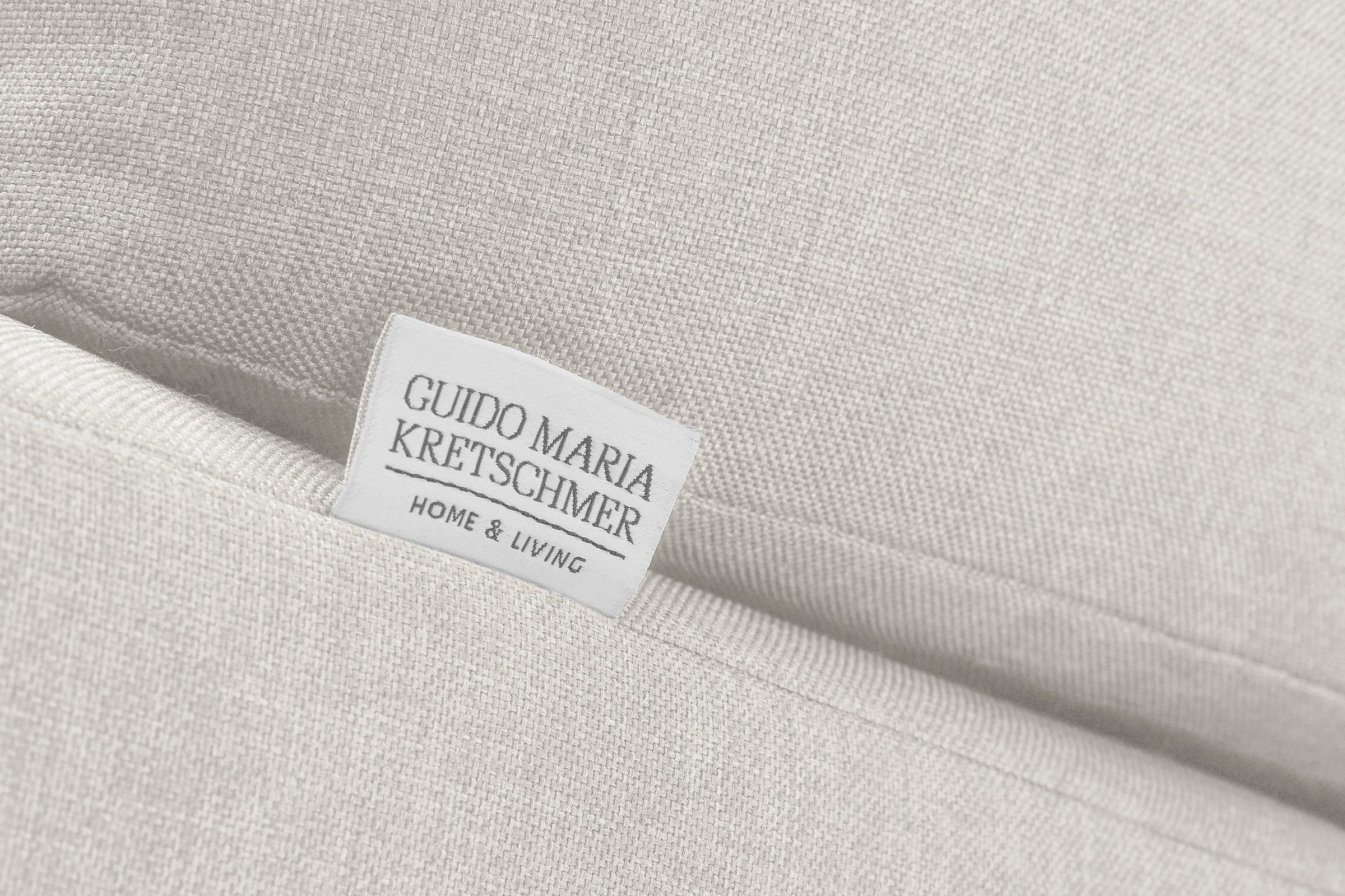Guido Maria Kretschmer Home&Living Boxspringbett »Chelles«, inkl. Topper, in XXL- Überlänge 220 cm, Unterbox mit feine Wölbung
