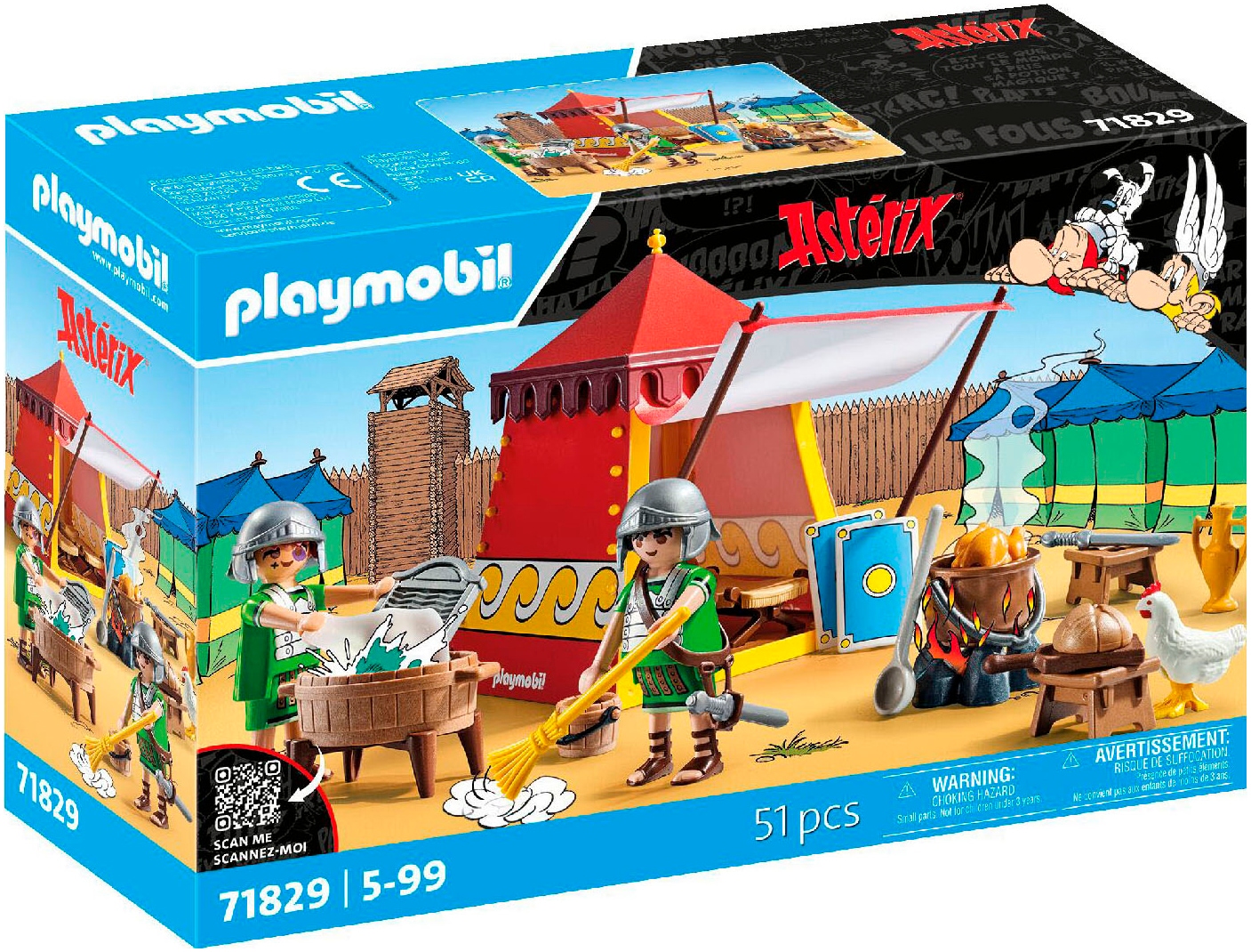 Playmobil® Konstruktions-Spielset »Asterix: Legionärszelt (71829), Playmobil Asterix«, (51 St.), Made in Europe