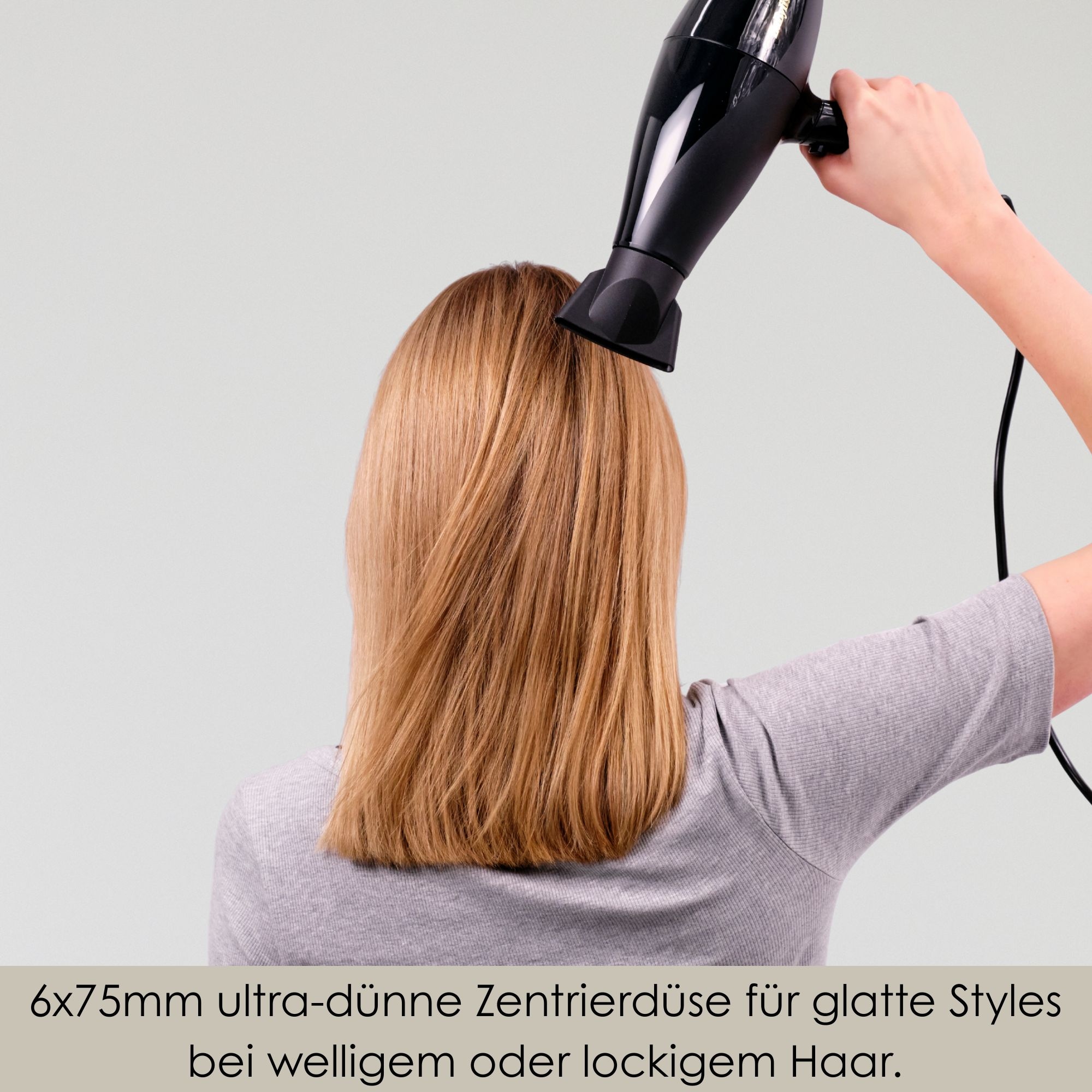 BaByliss Ionic-Haartrockner »BaByliss Super Pro 2300 Profi-Haartrockner, 6714E« 2.300 W 2 Aufsätze 2300W, Ionen-Technologie, Föhn mit 2 Aufsätzen, Made in Italy