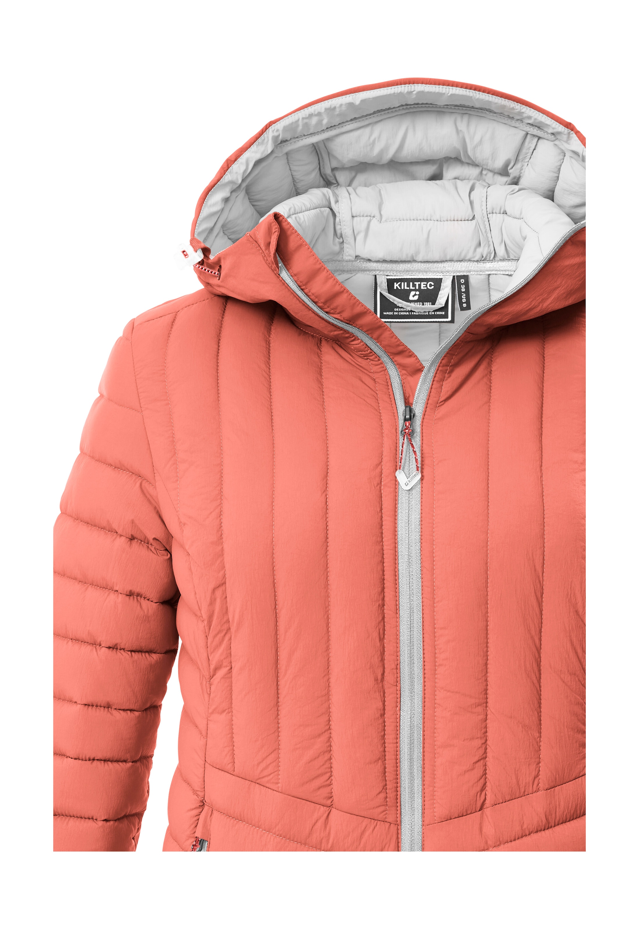 Killtec Steppjacke »KOS 75 WMN QLTD JCKT« Leicht, atmungsaktiv, winddicht, wasserabweisend, packbar