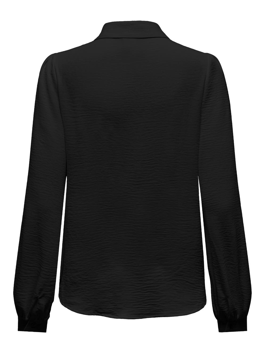 ONLY Hemdbluse »ONLMETTE PEARL LS SHIRT WVN« Kunstfaser, regular fit
