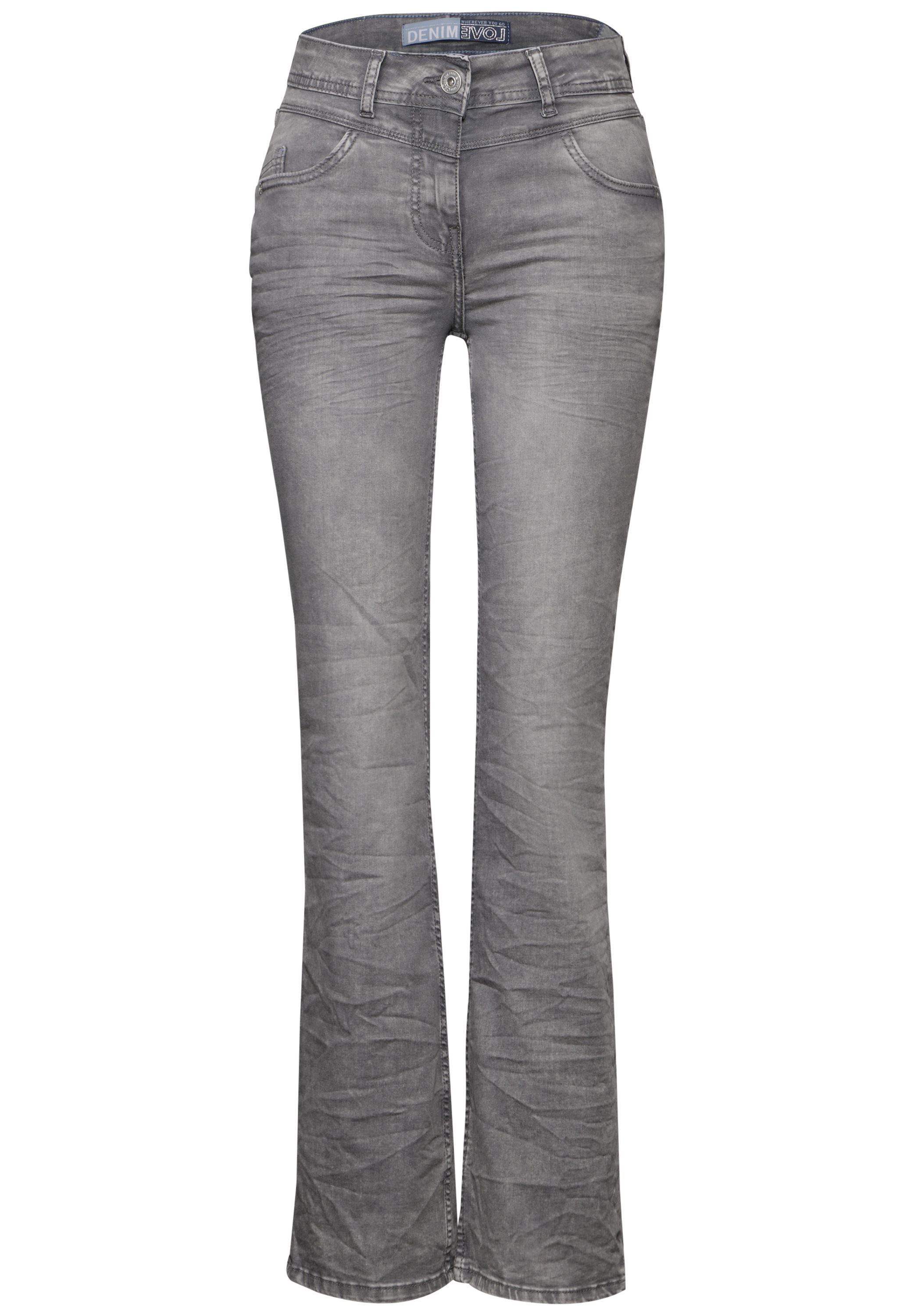 Cecil Slim-fit-Jeans »Style Toronto«, im Bootcut Fit