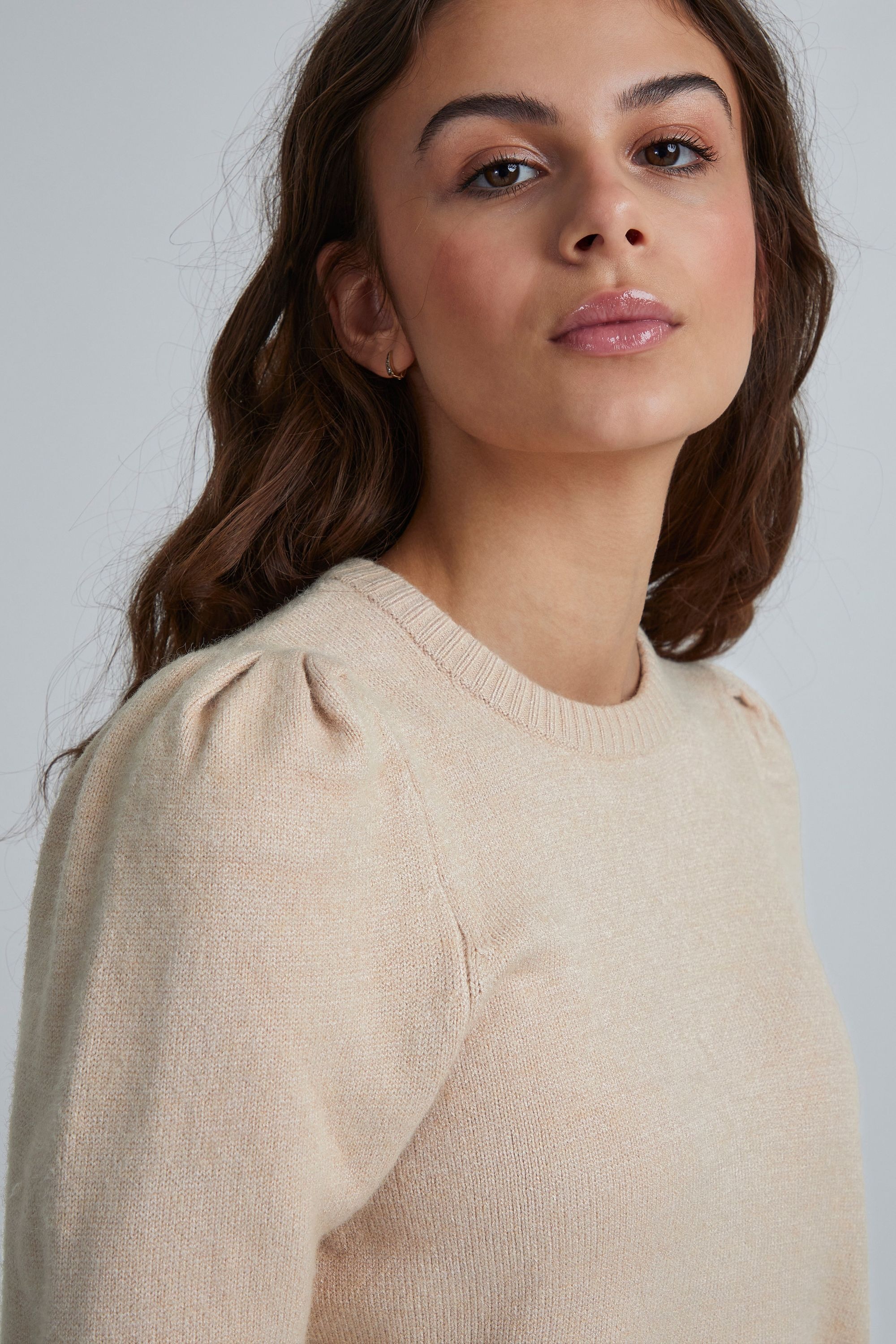 b.young Strickpullover »Strickrundhalspullov BYMilo«