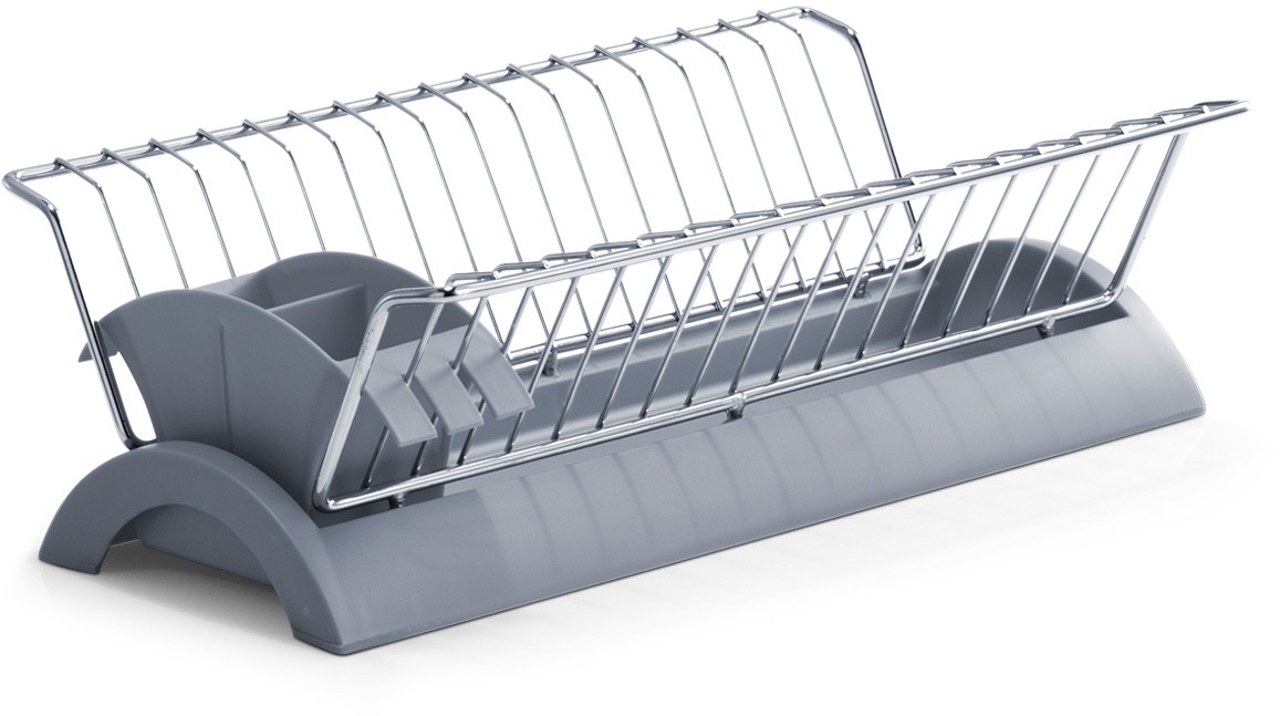 Zeller Present Geschirrständer Maße ca.: 41,5 x 24 x 12 cm in grau