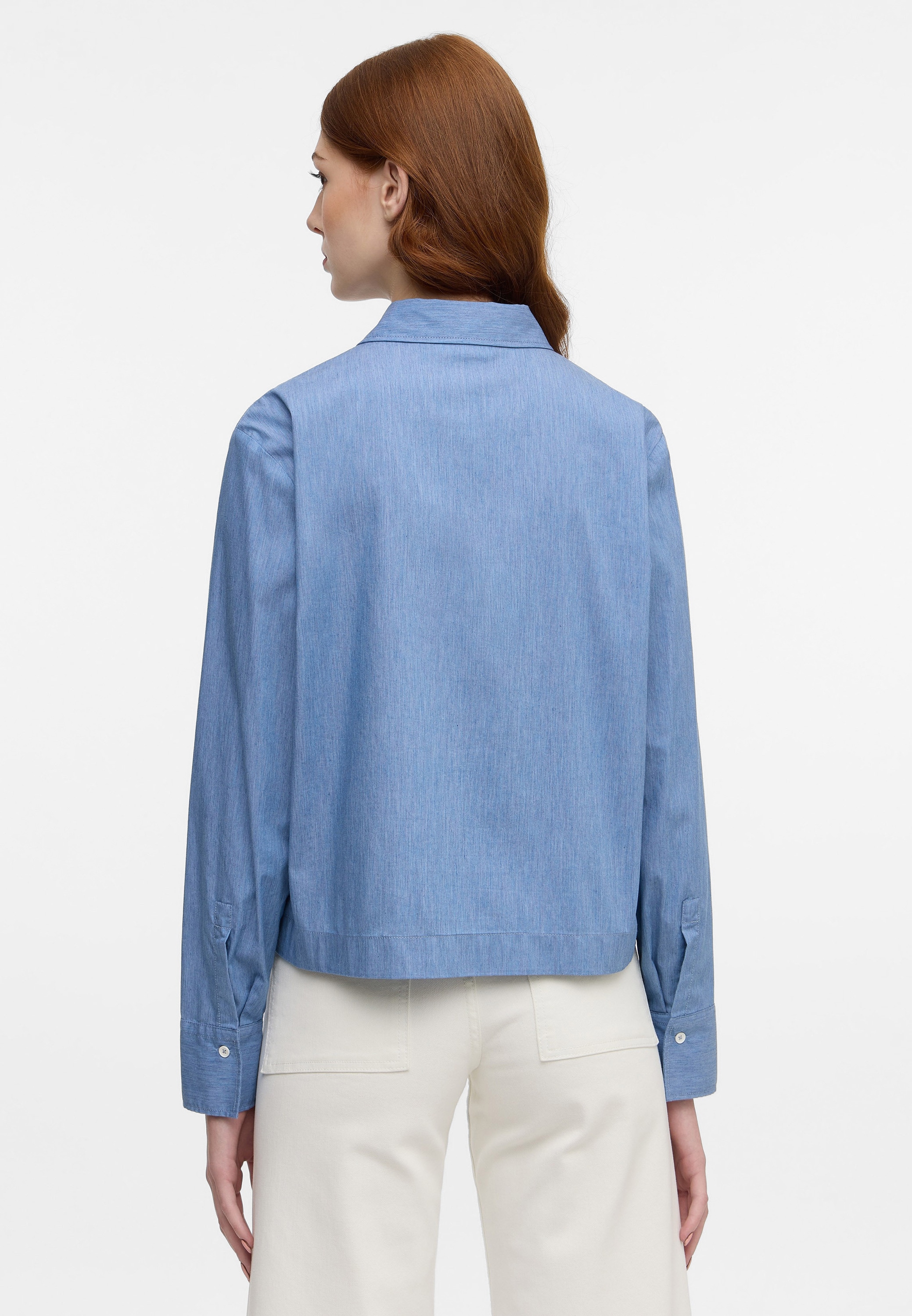 Eterna Hemdbluse »LOOSE FIT«, EASY IRON (bügelleicht)