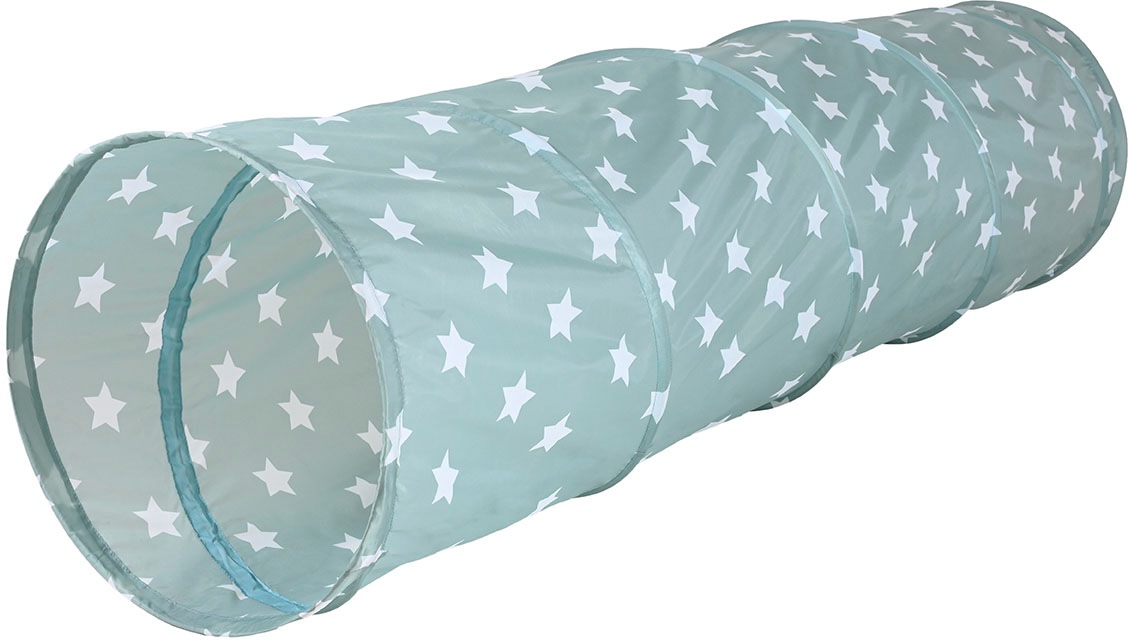 Knorrtoys® Spieltunnel »Green White Stars«