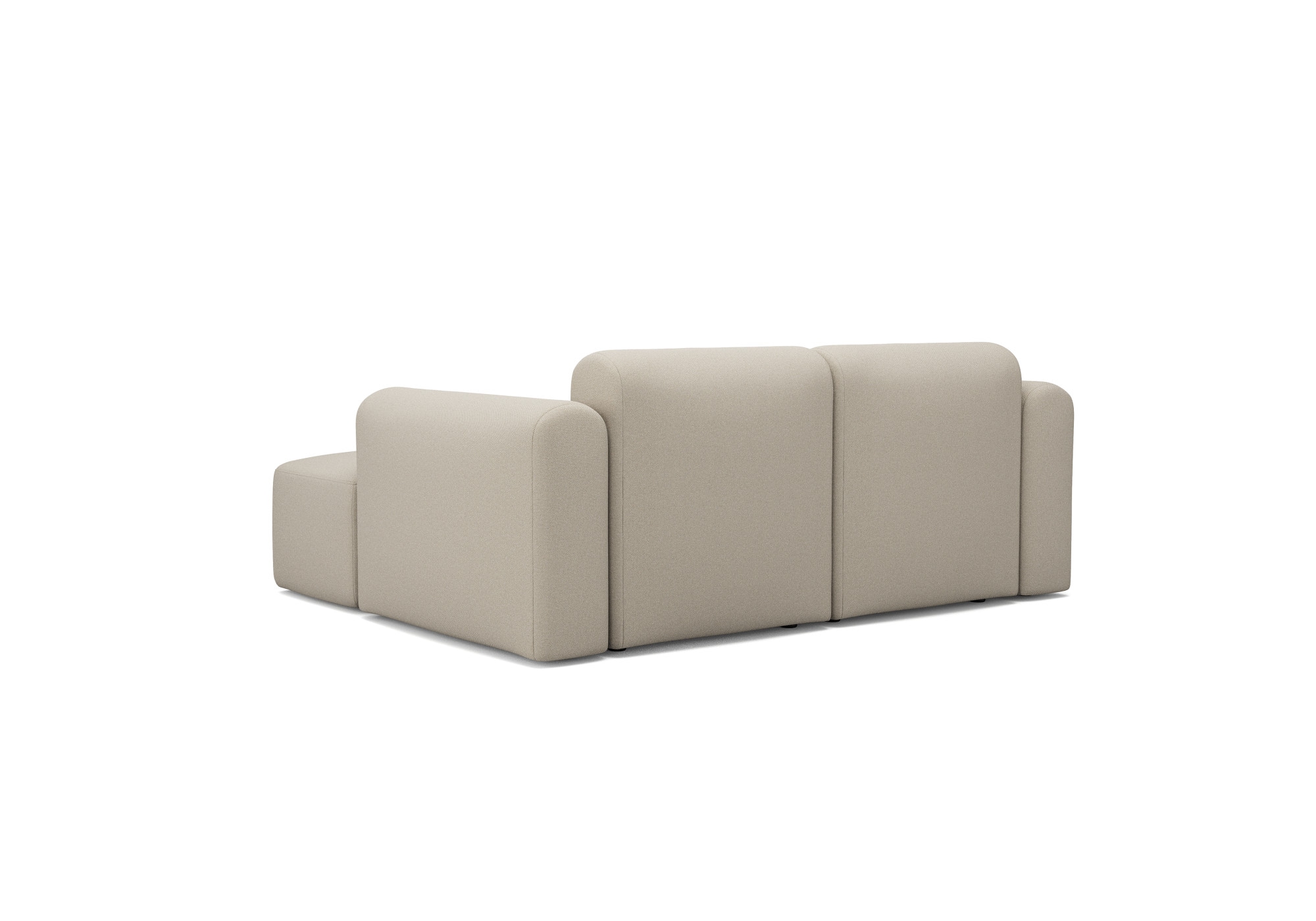 Tenksom Ecksofa »Rund, kompakte Relax-Ecke, für kleine Räume, hoher Sitzkomfort« Bezüge wechselbar, Kaltschaum im Sitz, Nordic Swan Ecolabel