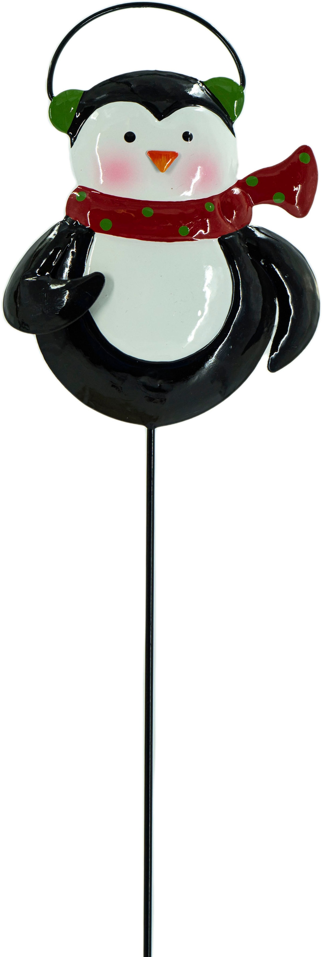 NOOR LIVING Weihnachtsfigur »Gartenstecker mit Weihnachtsmotiv«, aus Metall, Höhe ca. 61 cm