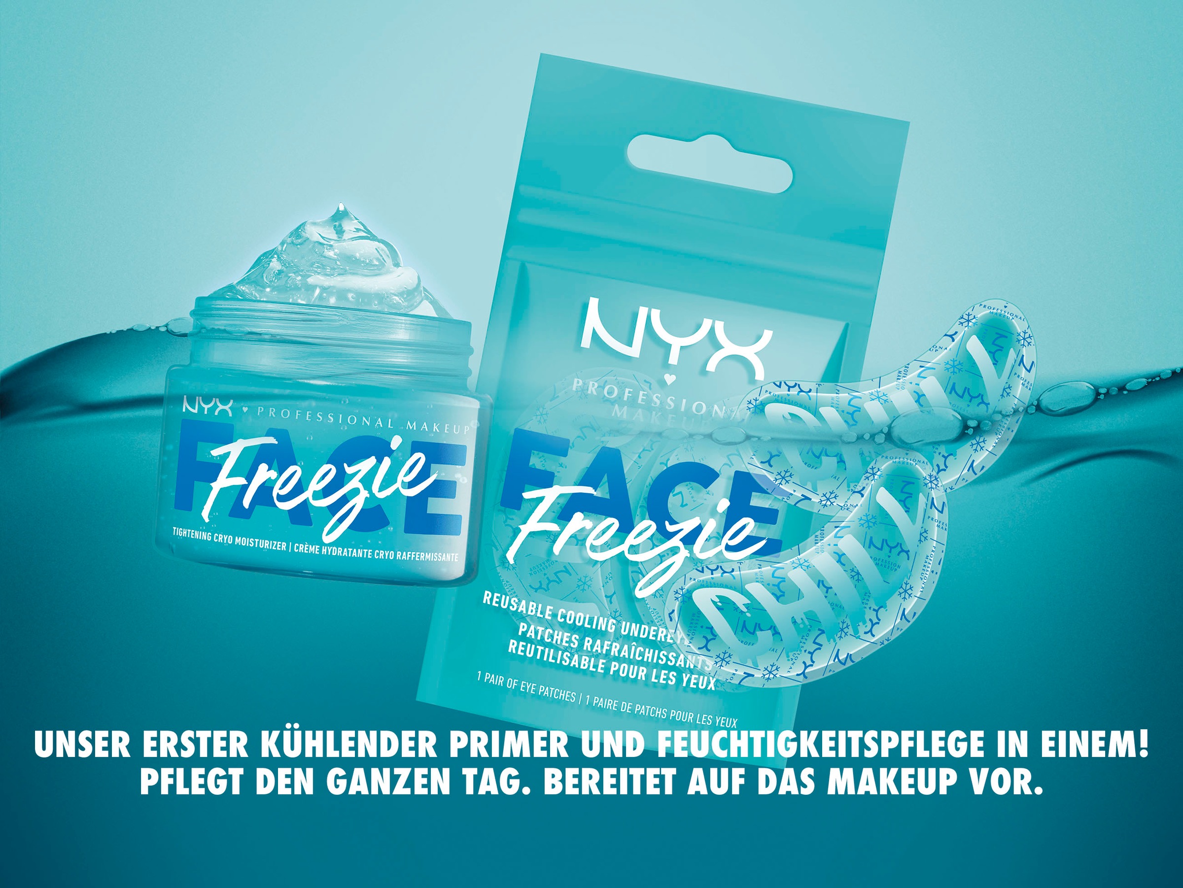 NYX Primer »Makeup Face Freezie Primer + Moisturizer«, mit langanhaltender Formel