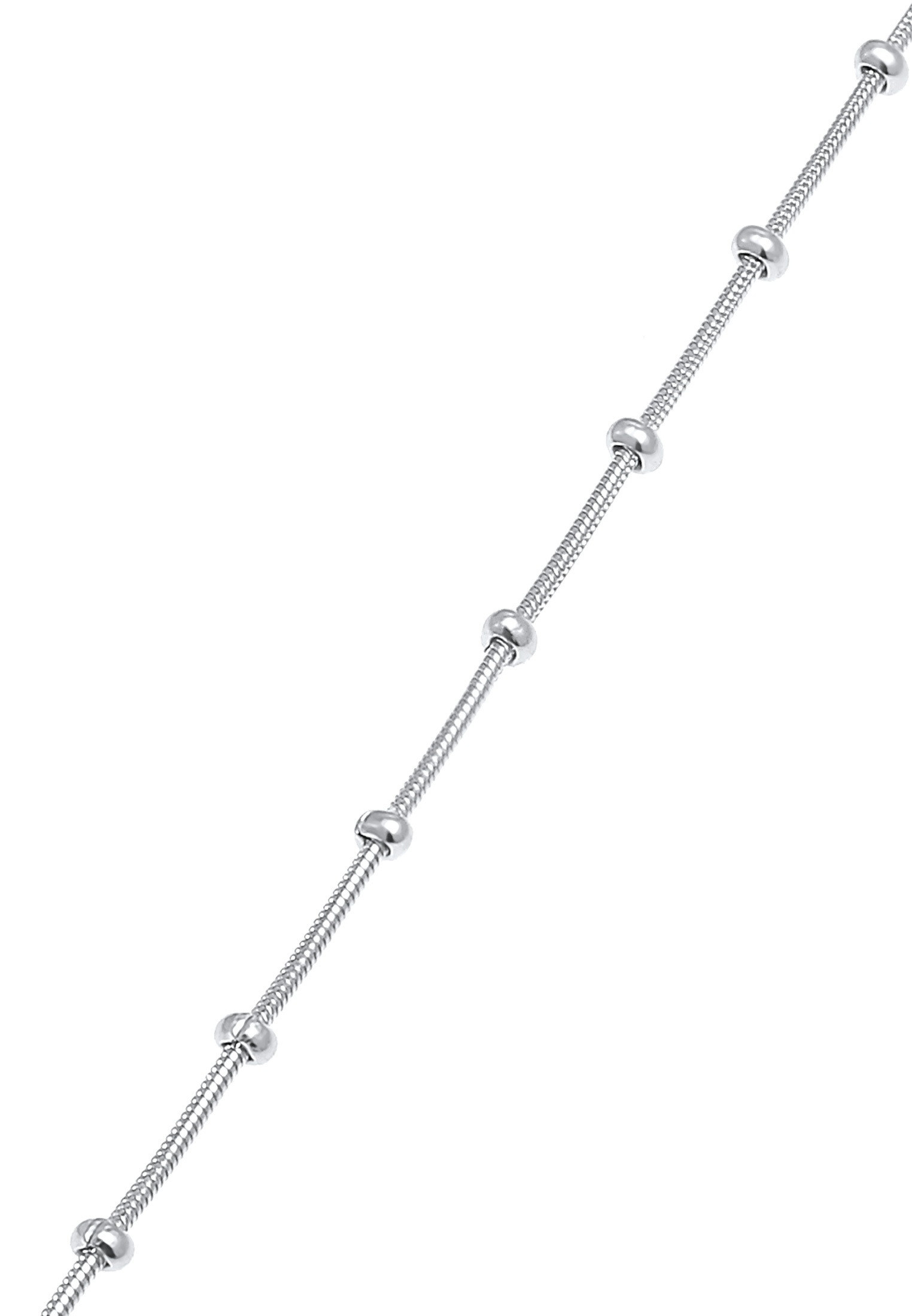 Elli Armkette »Armband Schlangenkette Kugeln Fein 925 Silber«