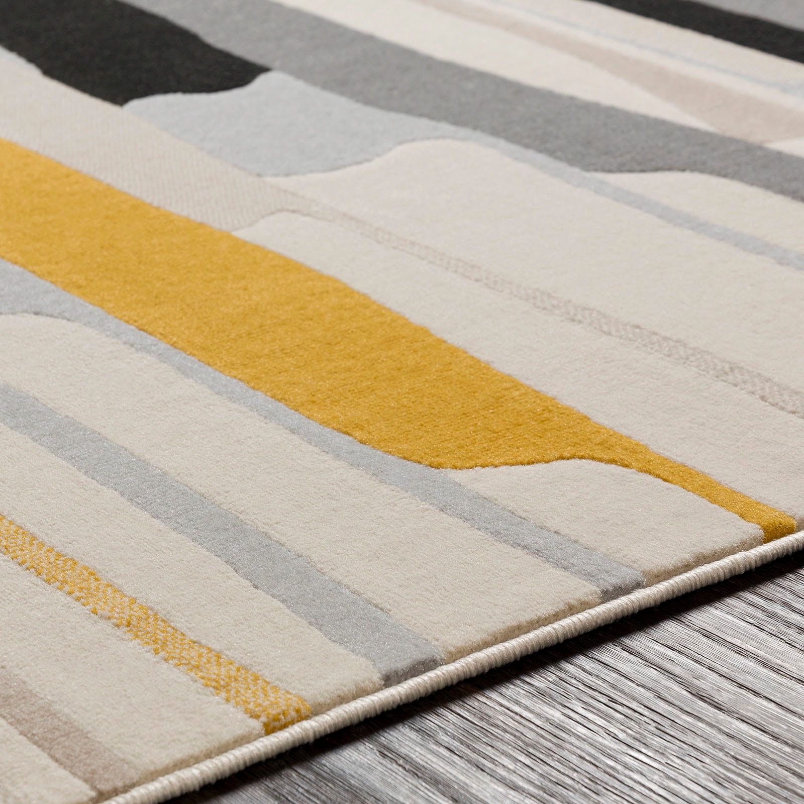 Livabliss Teppich »HOUSTON«, rechteckig, 11 mm Höhe, Skandi Design, Modern Boho Kurzflor Wohnzimmerteppich, Schlafzimmer