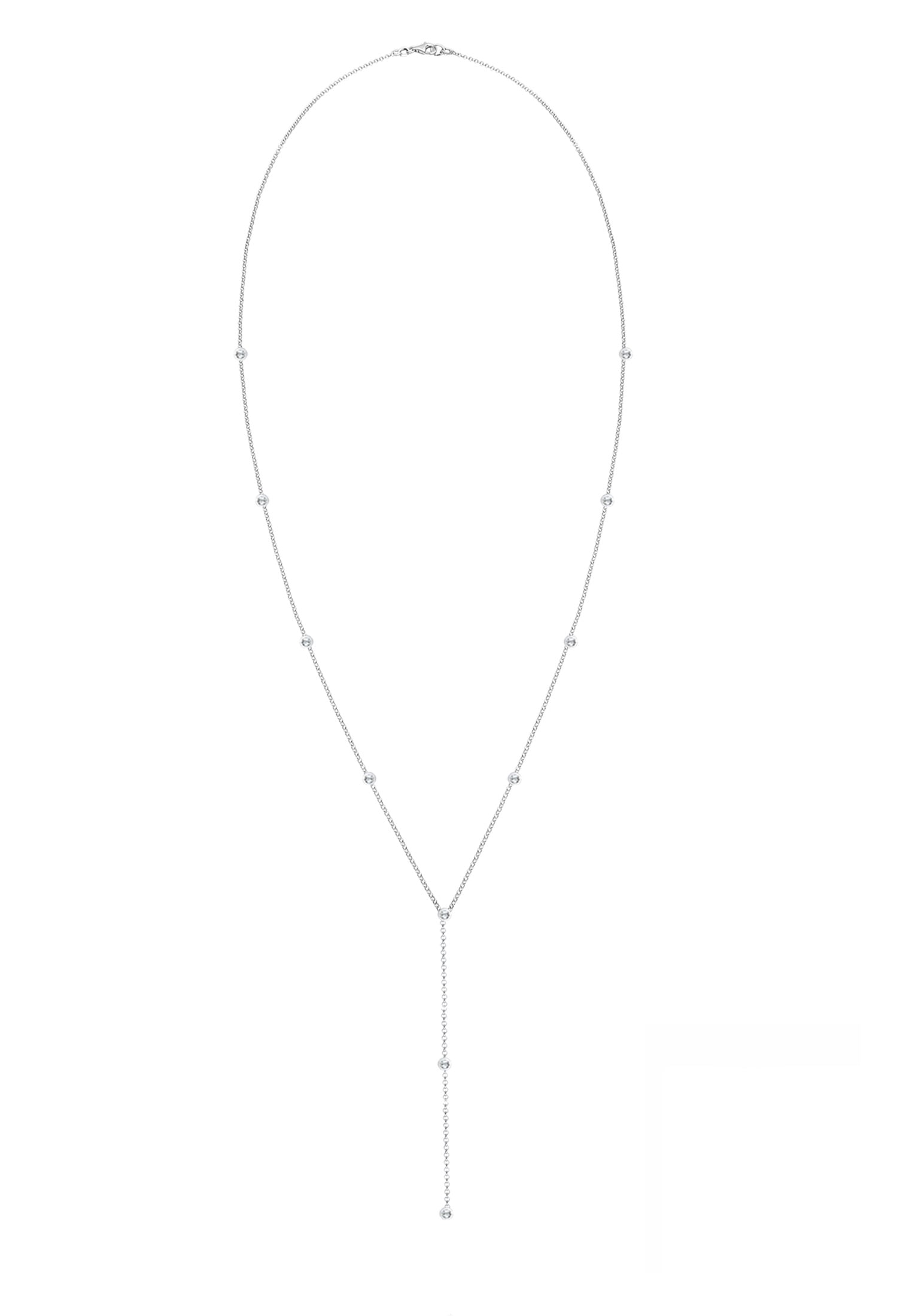 Elli Y-Kette »Halskette Y-Kette mit Kristalle in 925 Silber«