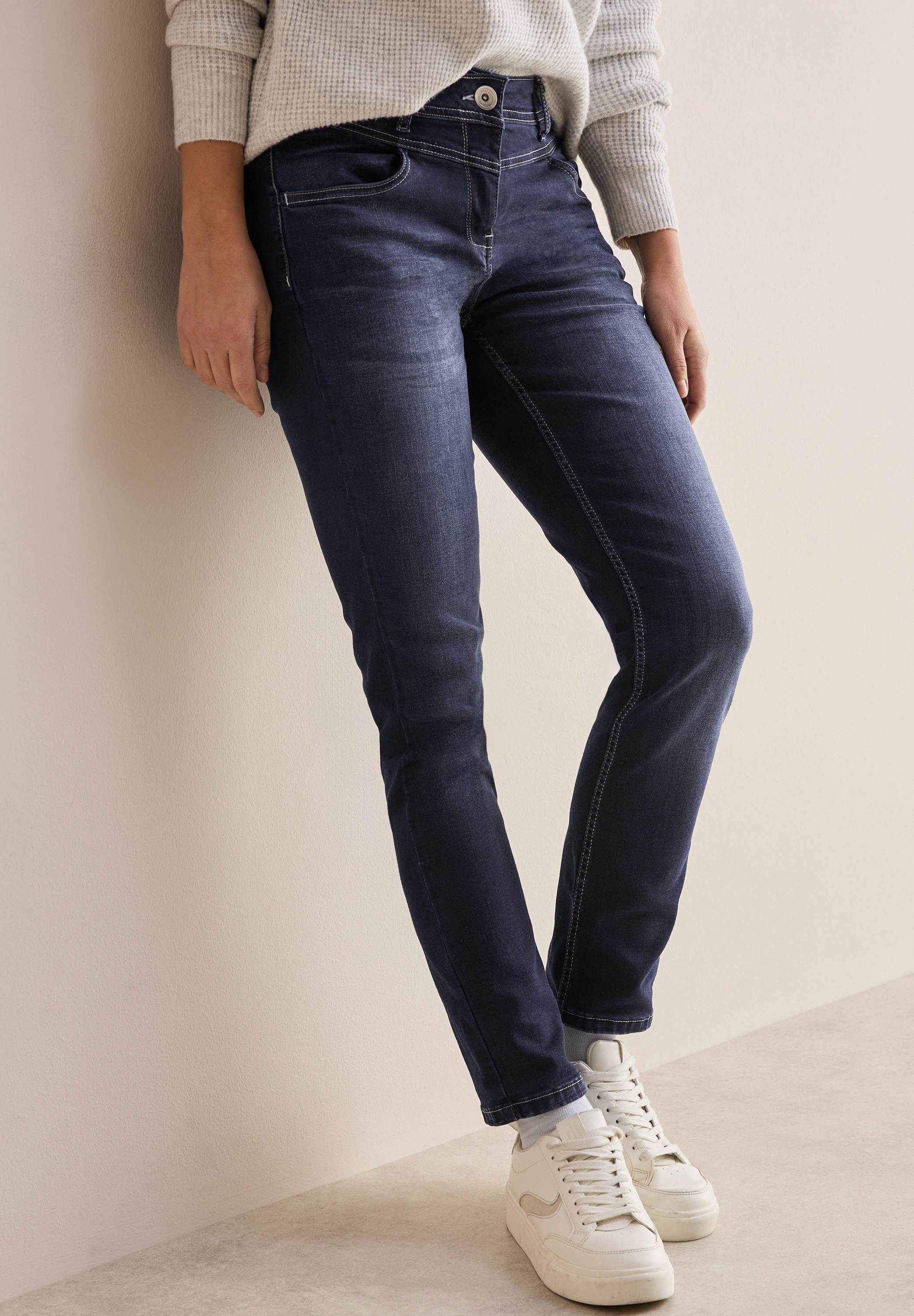 Cecil Slim-fit-Jeans »Style Toronto«, im eleganten Look