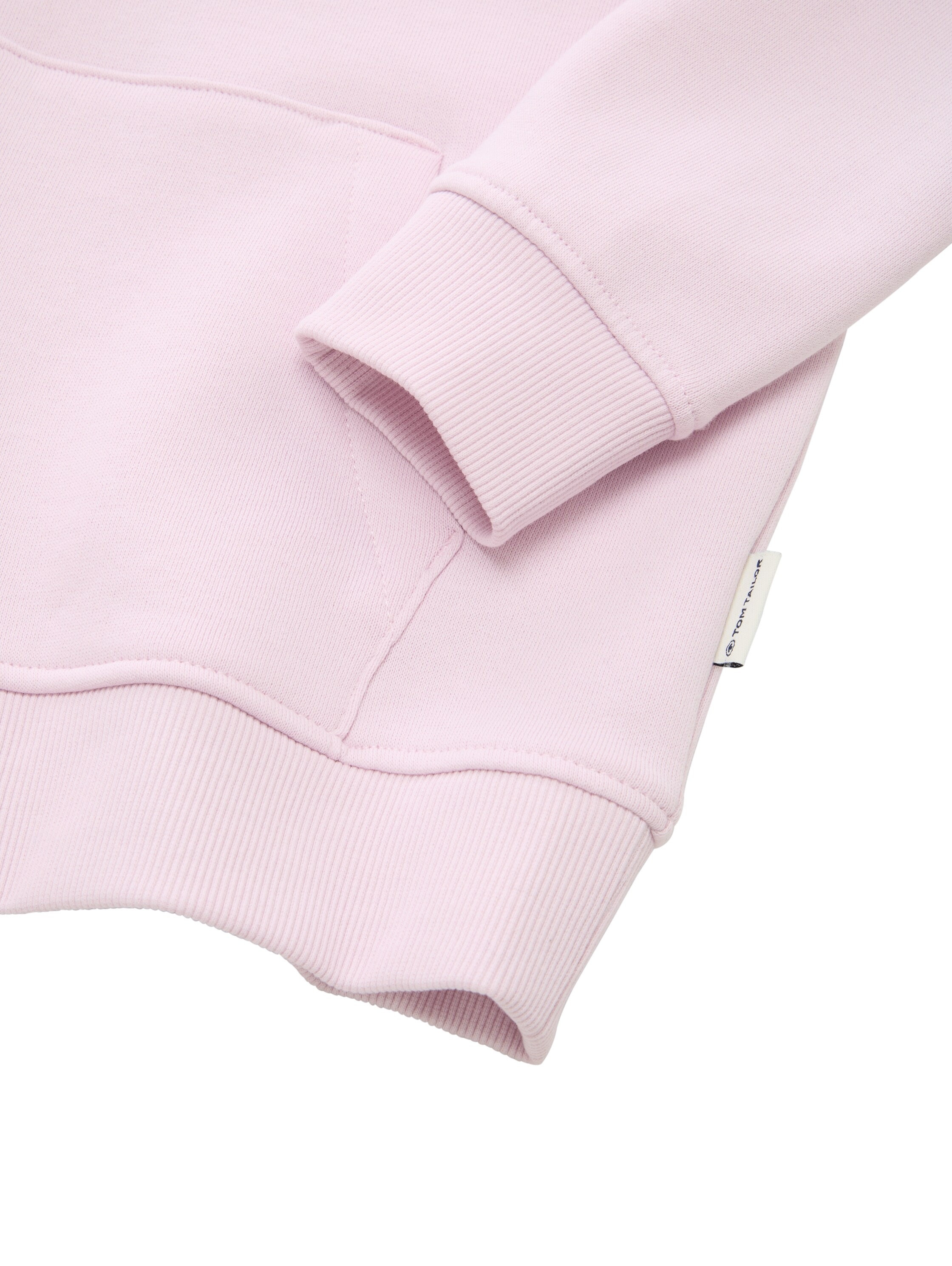 TOM TAILOR Kapuzensweatshirt, mit Logoprint auf der Brust