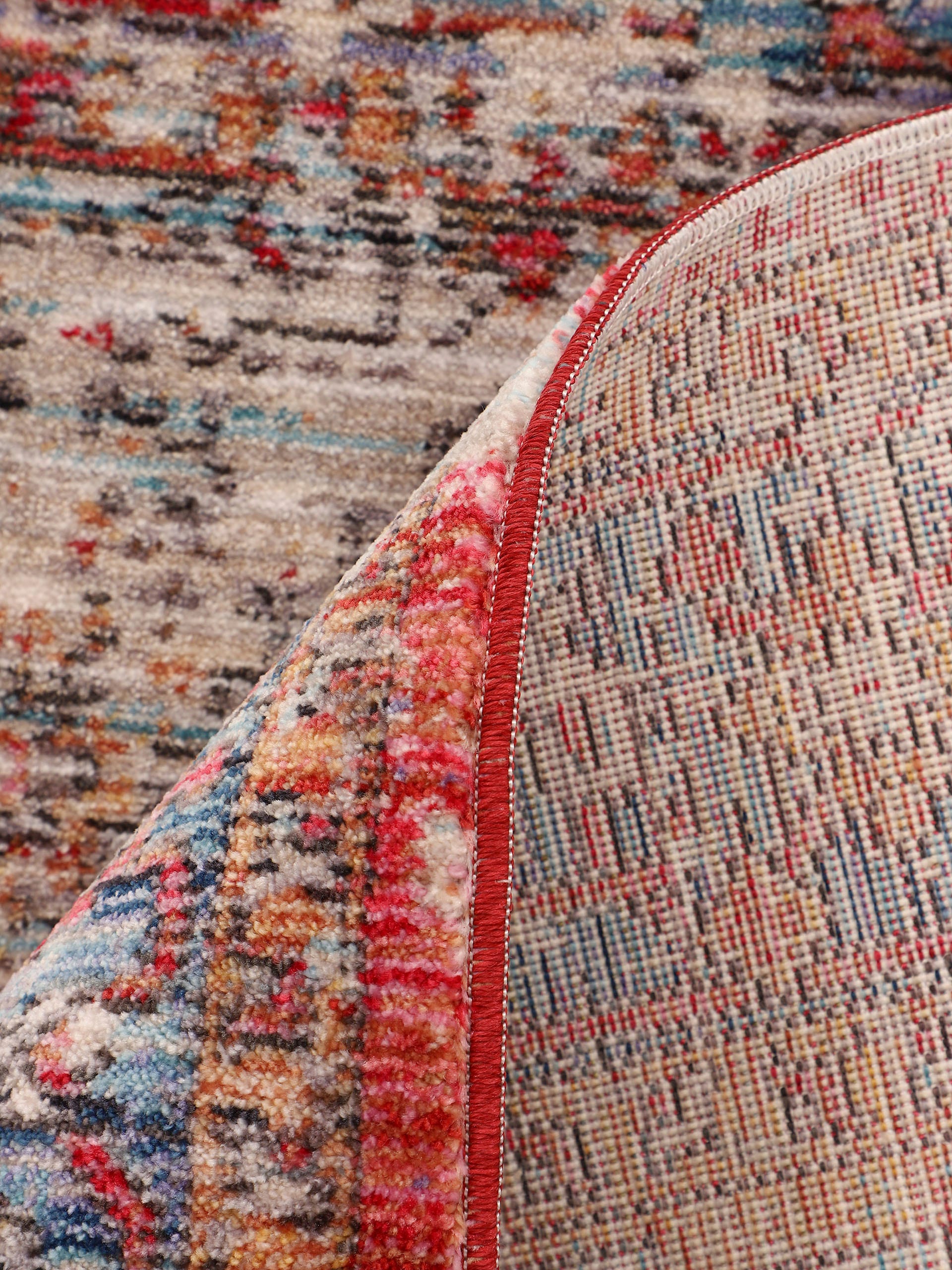 carpetfine Teppich »Phoenix Vintage«, rechteckig, 6 mm Höhe, Vintage Orient Look, mit Fransen, Wohnzimmer