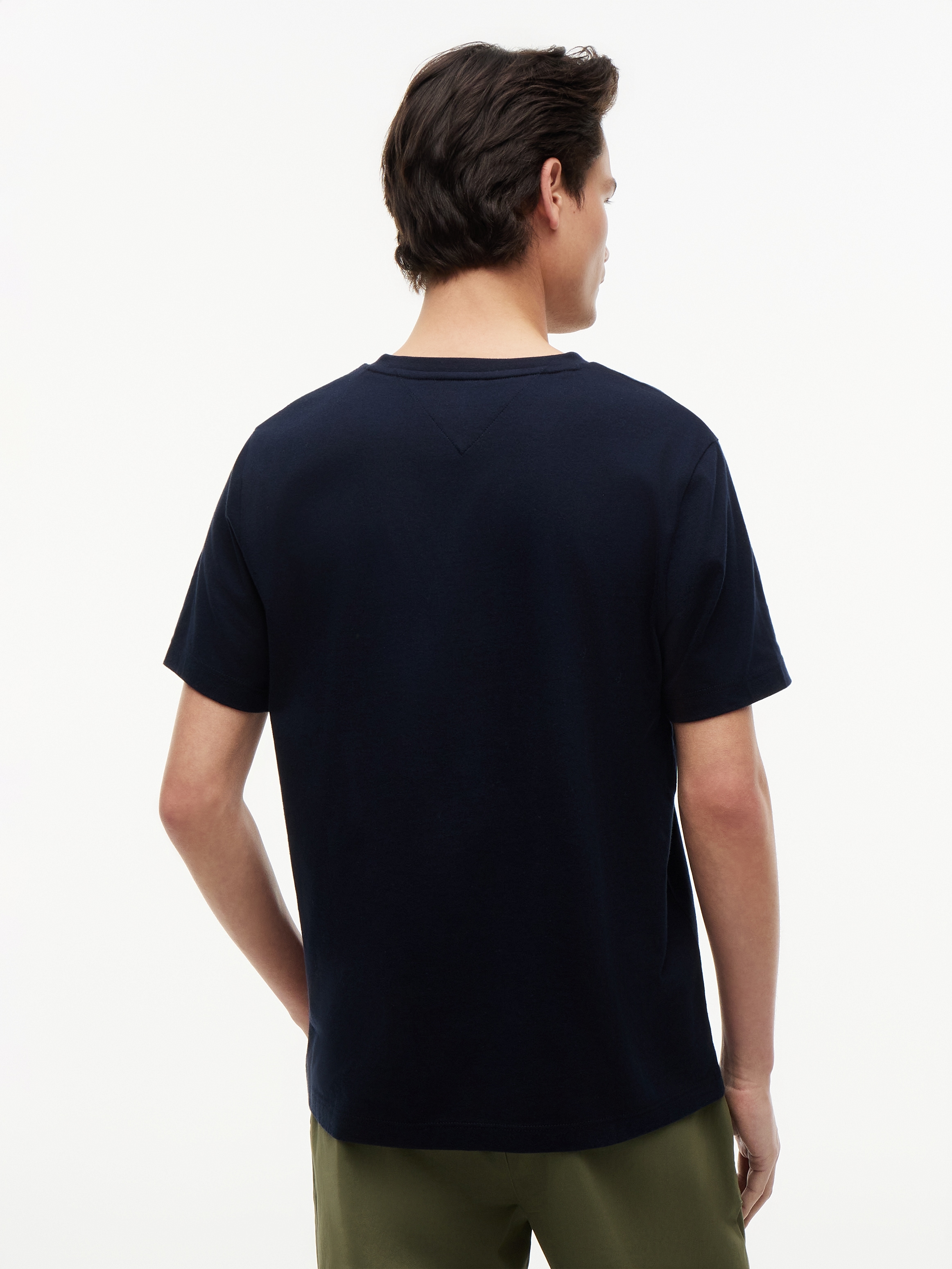 Tommy Hilfiger V-Shirt »ESSENTIAL V-NECK« unifarben, casual, regular fit, Baumwolle,