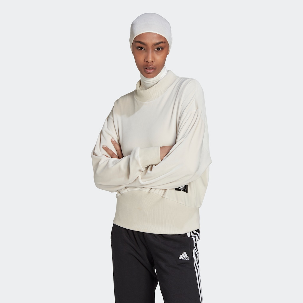 adidas Sportswear Sweatshirt »HOLIDAYZ COZY VELOUR«