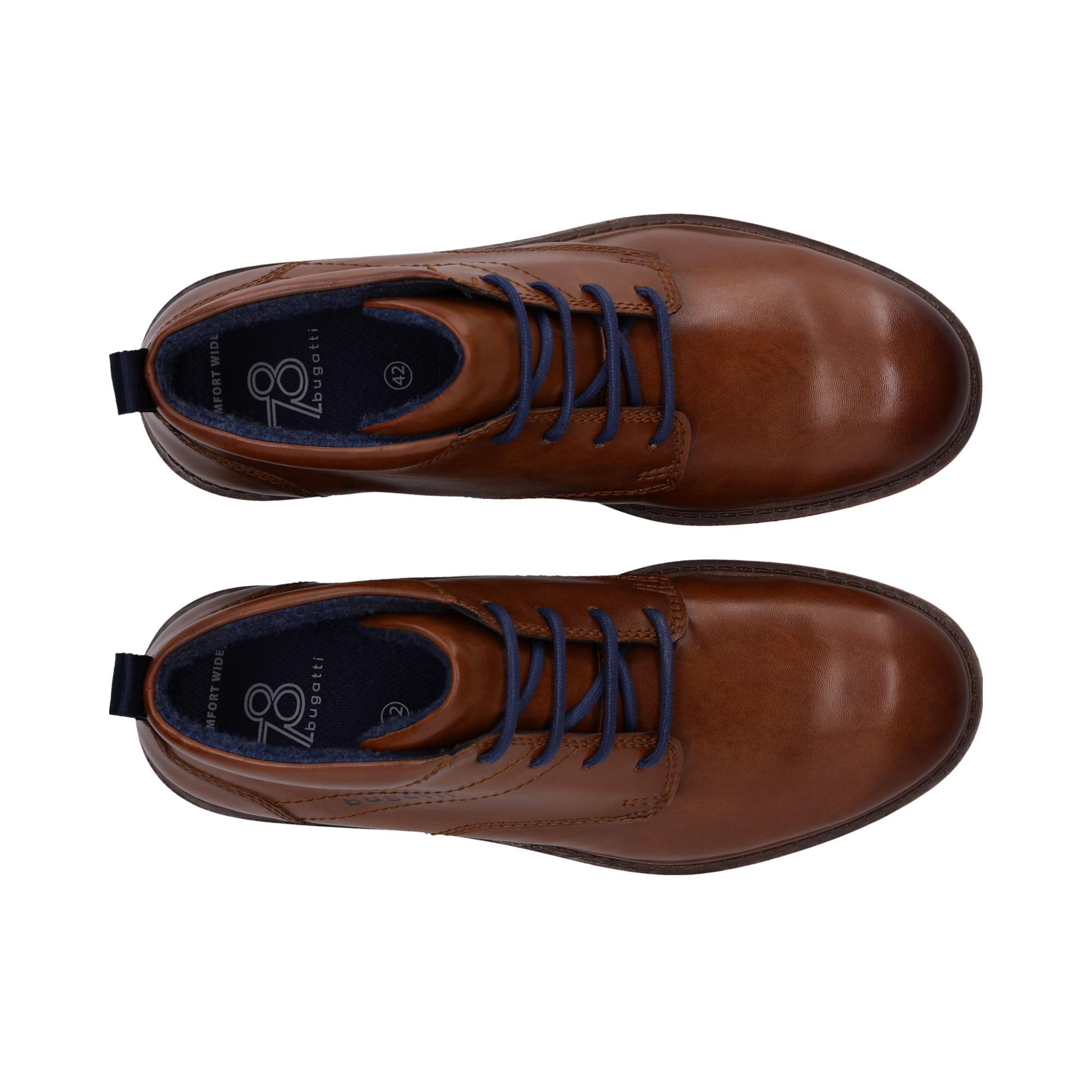 bugatti Schnürstiefelette  Schnürboots, Klassik-Stiefelette mit Profilsohle