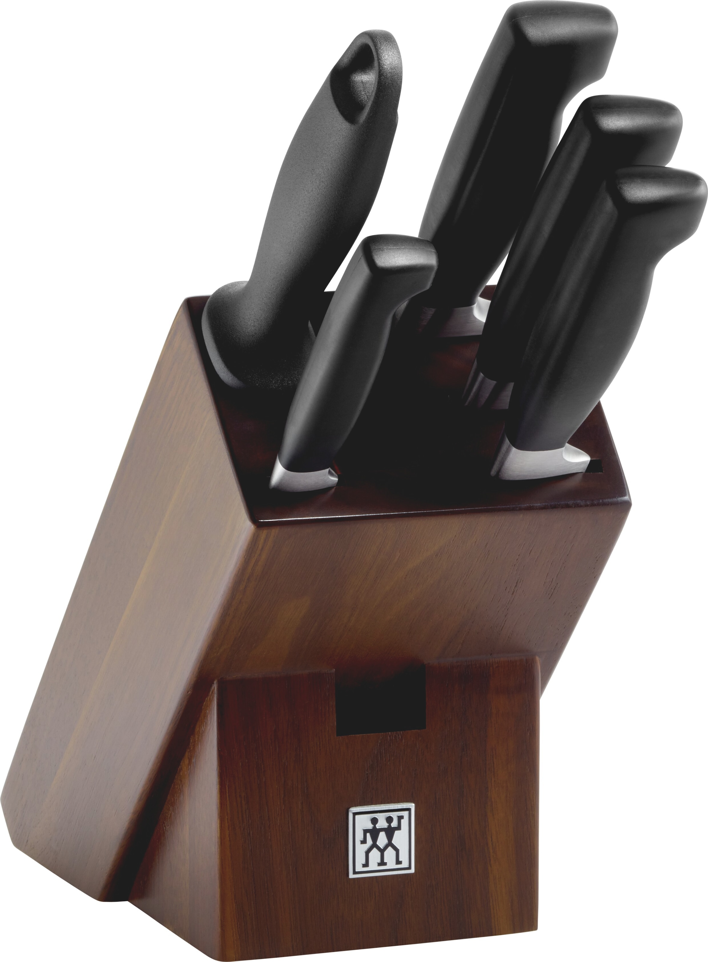 Zwilling Messerblock »**** VIER STERNE« 7 Made in Germany, Sonderschmelze, inkl. Vielzweckschere & Wetzstahl