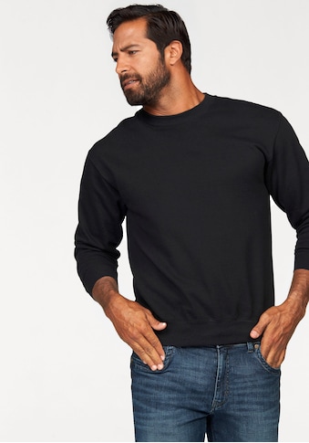 Sweatshirt, im unifarbenen Design