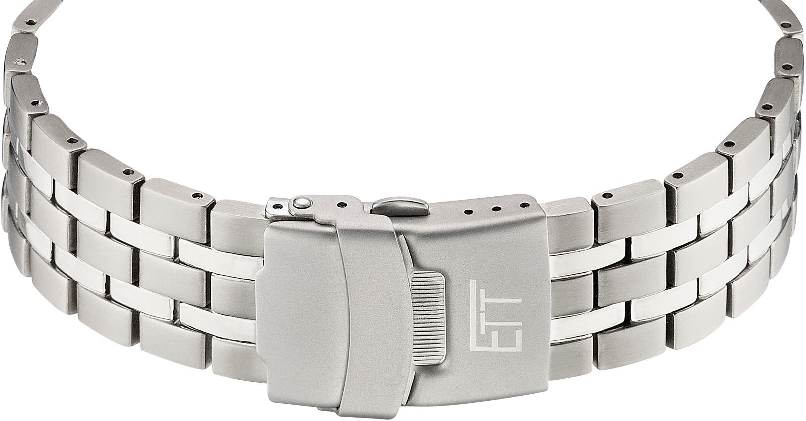 ETT Funkchronograph »Professional World Timer«, Armbanduhr, Herrenuhr, Solar, Titan, Datum, Stoppfunktion