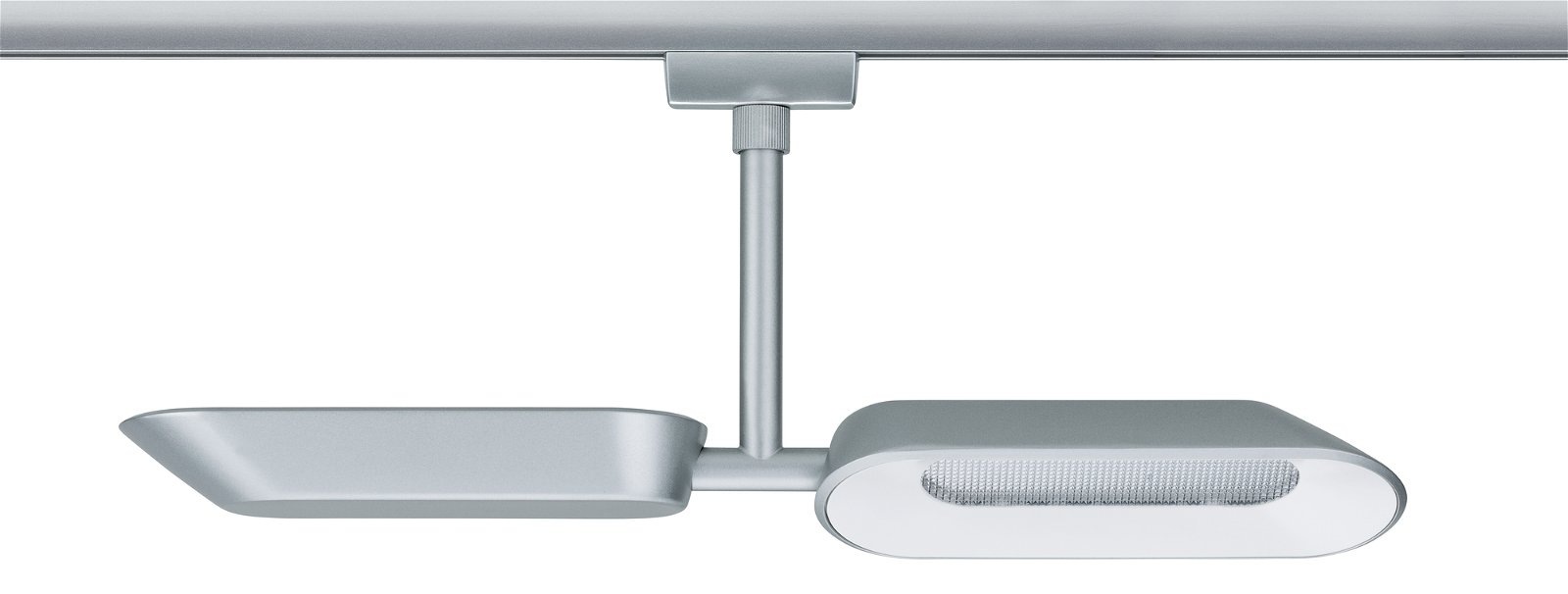 Paulmann Schienensystem-Leuchten »URail Schienenspot Dipper 2x650lm 2x8W 2700K 230V Chrom matt, Weiß«, dimmbar, Einzelspot
