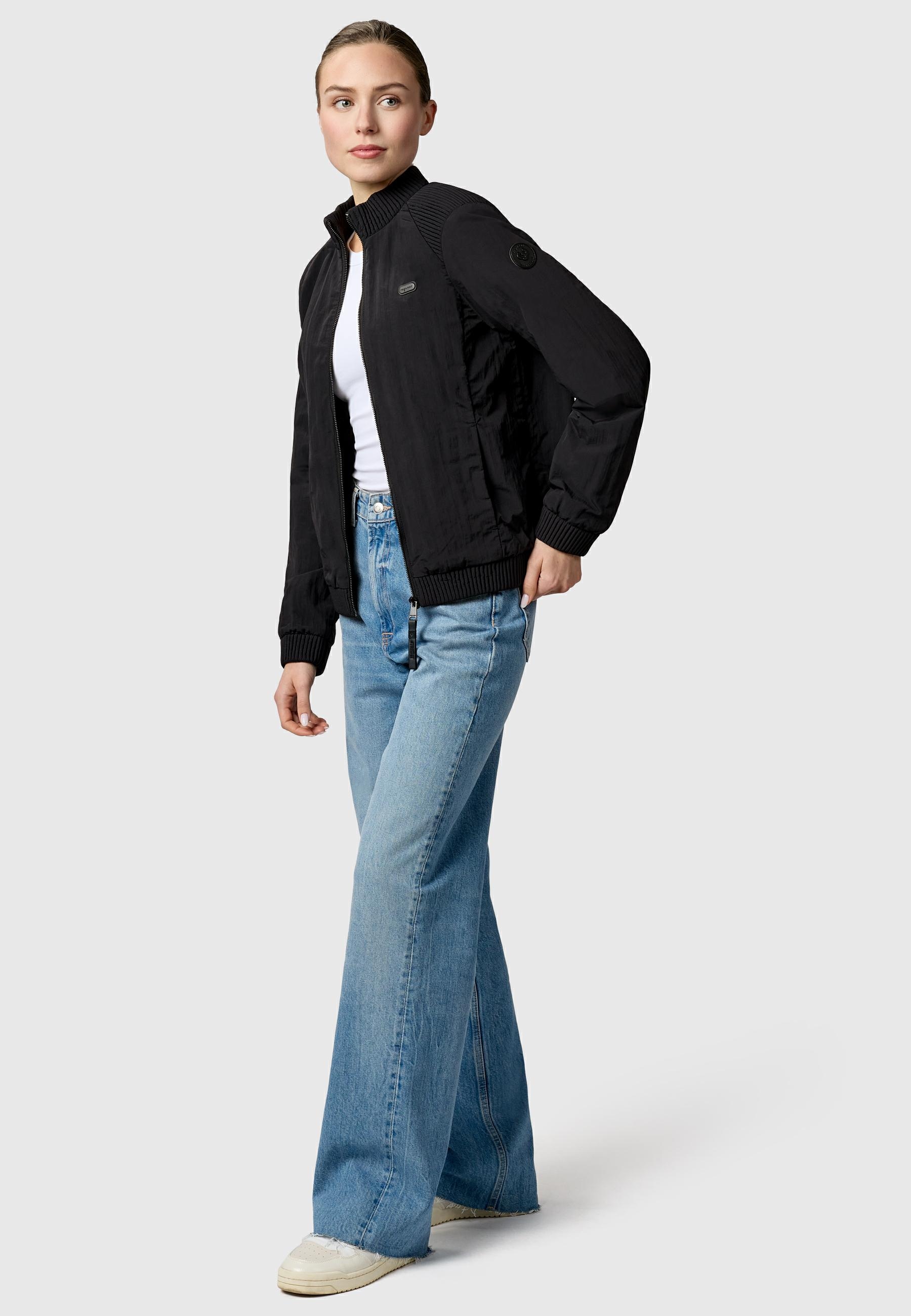 Ragwear Bomberjacke »Bomberjacke Chenna Summer YOUMODO« ohne Kapuze Wasserabweisende leichte Übergangsjacke