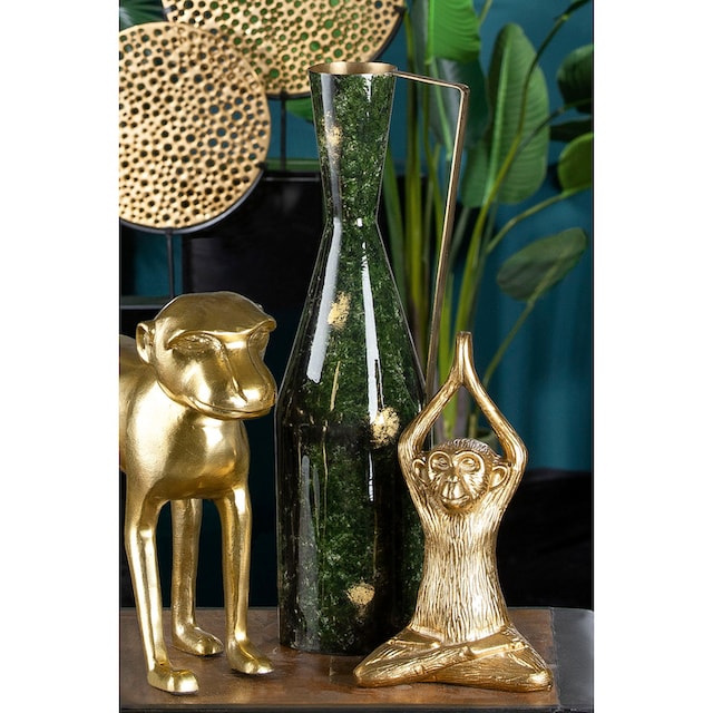 GILDE Bodenvase »Grana«, (1 St.), Vase aus Metall, Höhe ca. 50 cm kaufen  bei OTTO