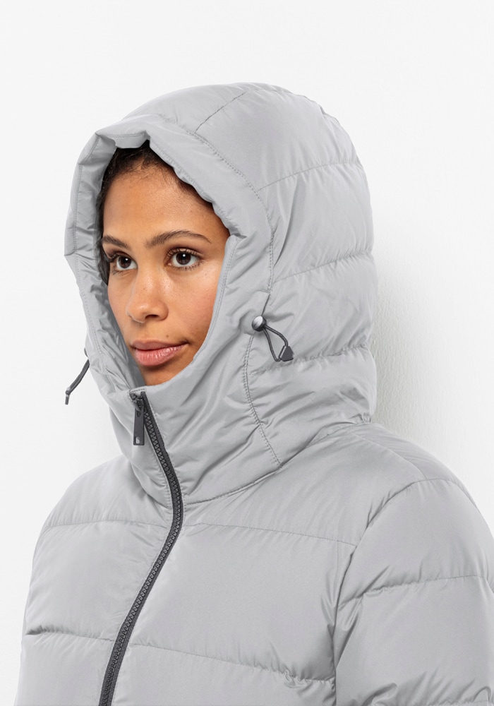 Jack Wolfskin Daunenjacke »FROZEN PALACE JACKET W«, mit Kapuze