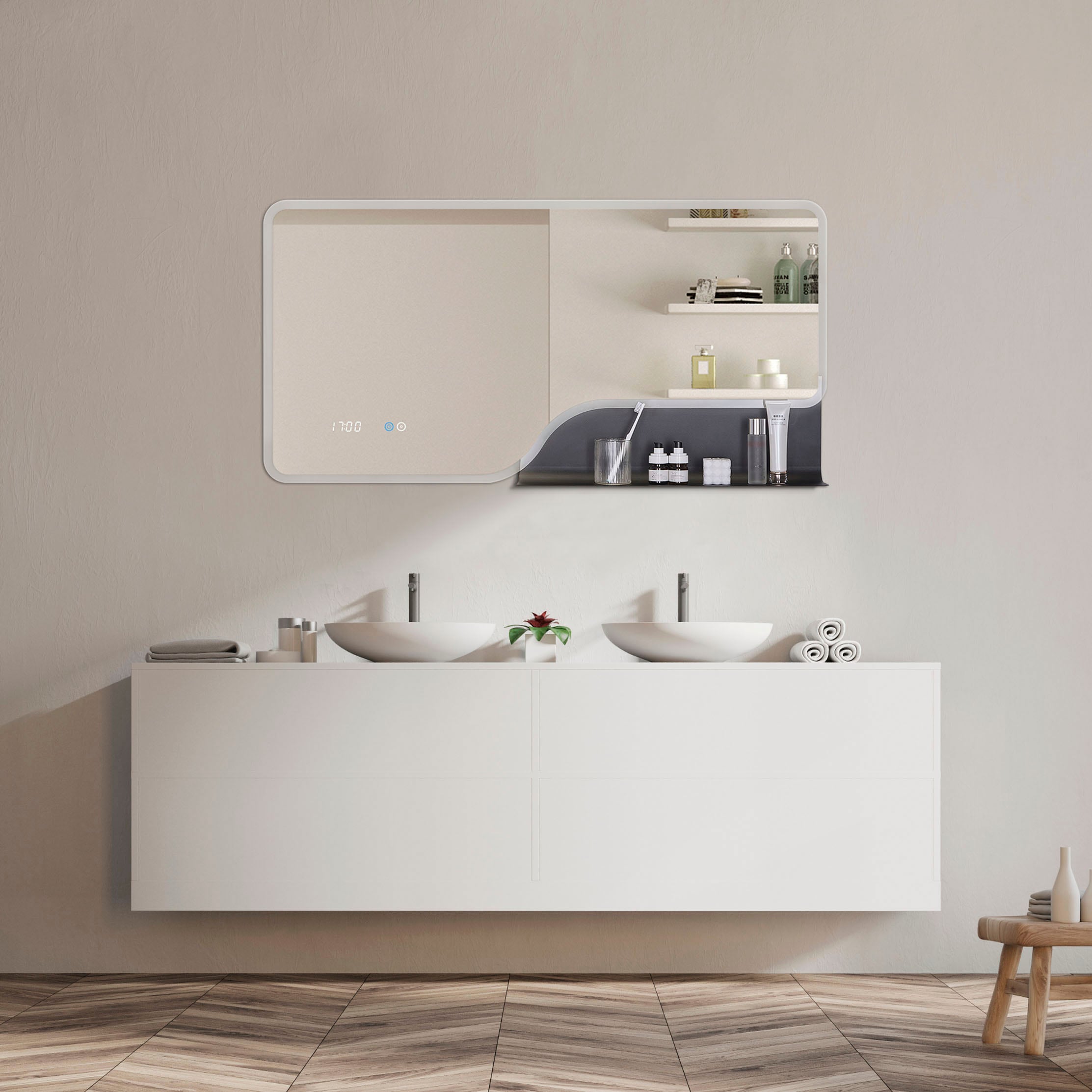 Paco Home Wandleuchte »FANTASY«, LED Badezimmerspiegel Beleuchtung Spiegel Badezimmer Schminkspiegel