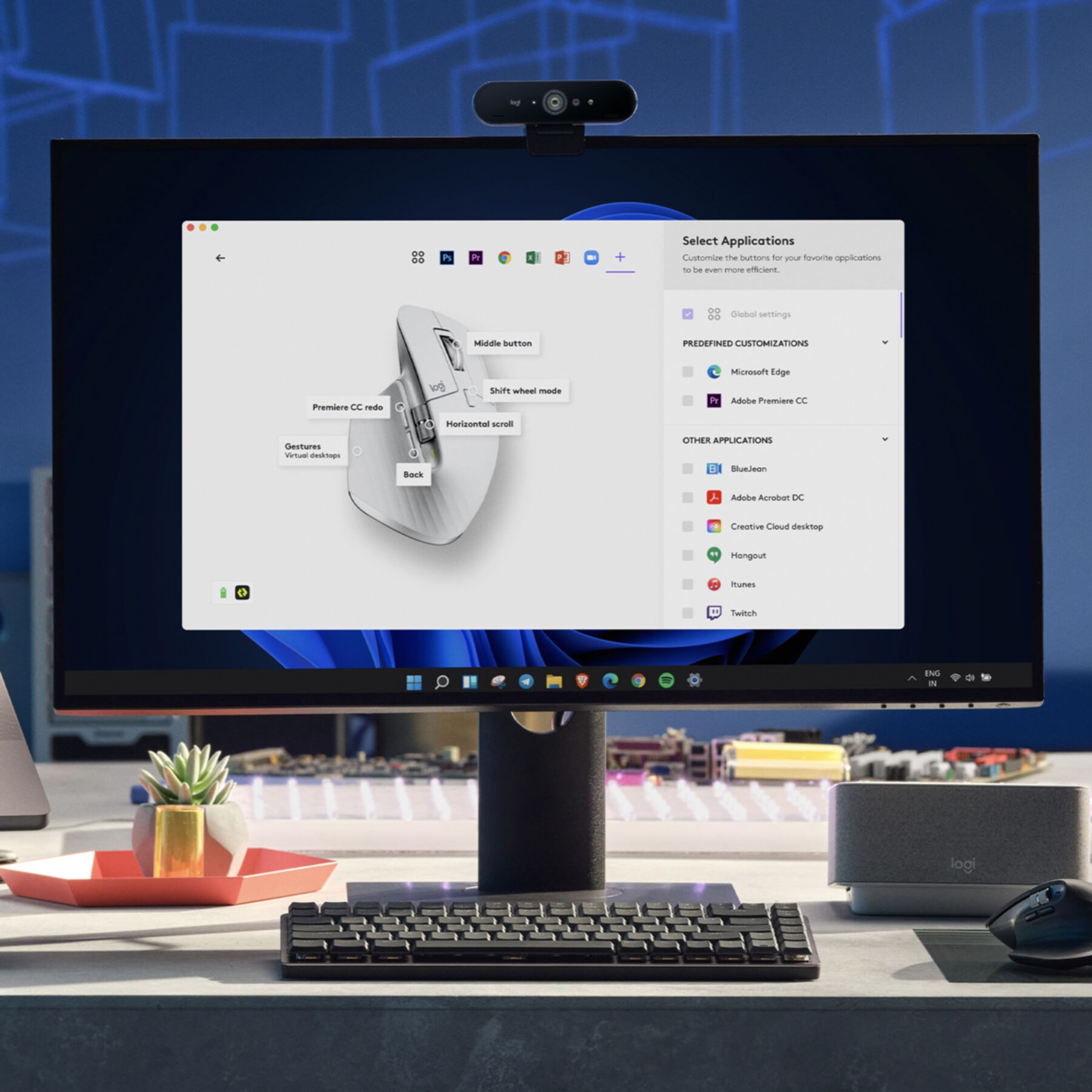 Logitech Maus »MX Master 3S«