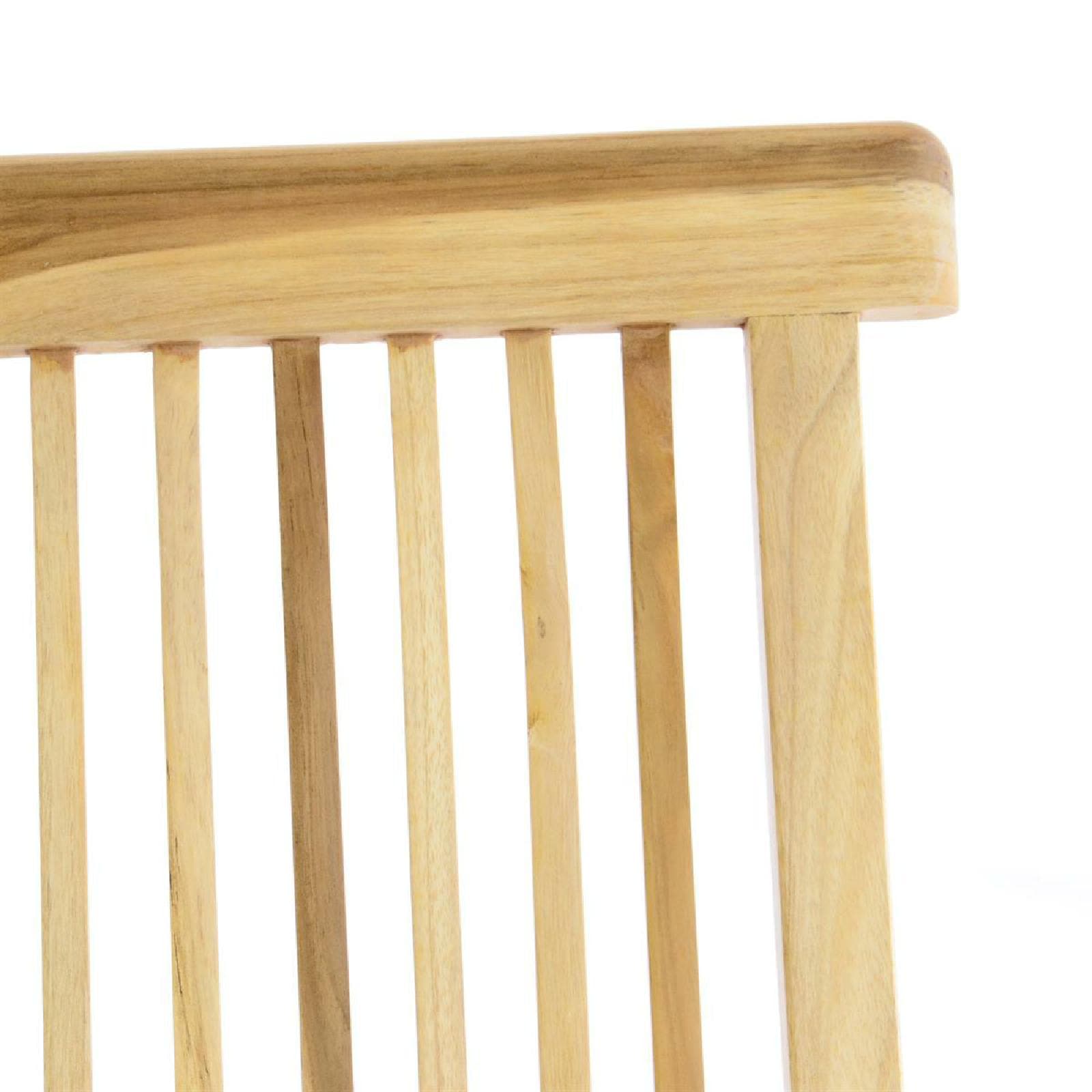 VCM Garten-Essgruppe »3-tlg. Sitzgruppe Garten Tisch Stuhl Holz Teak«
