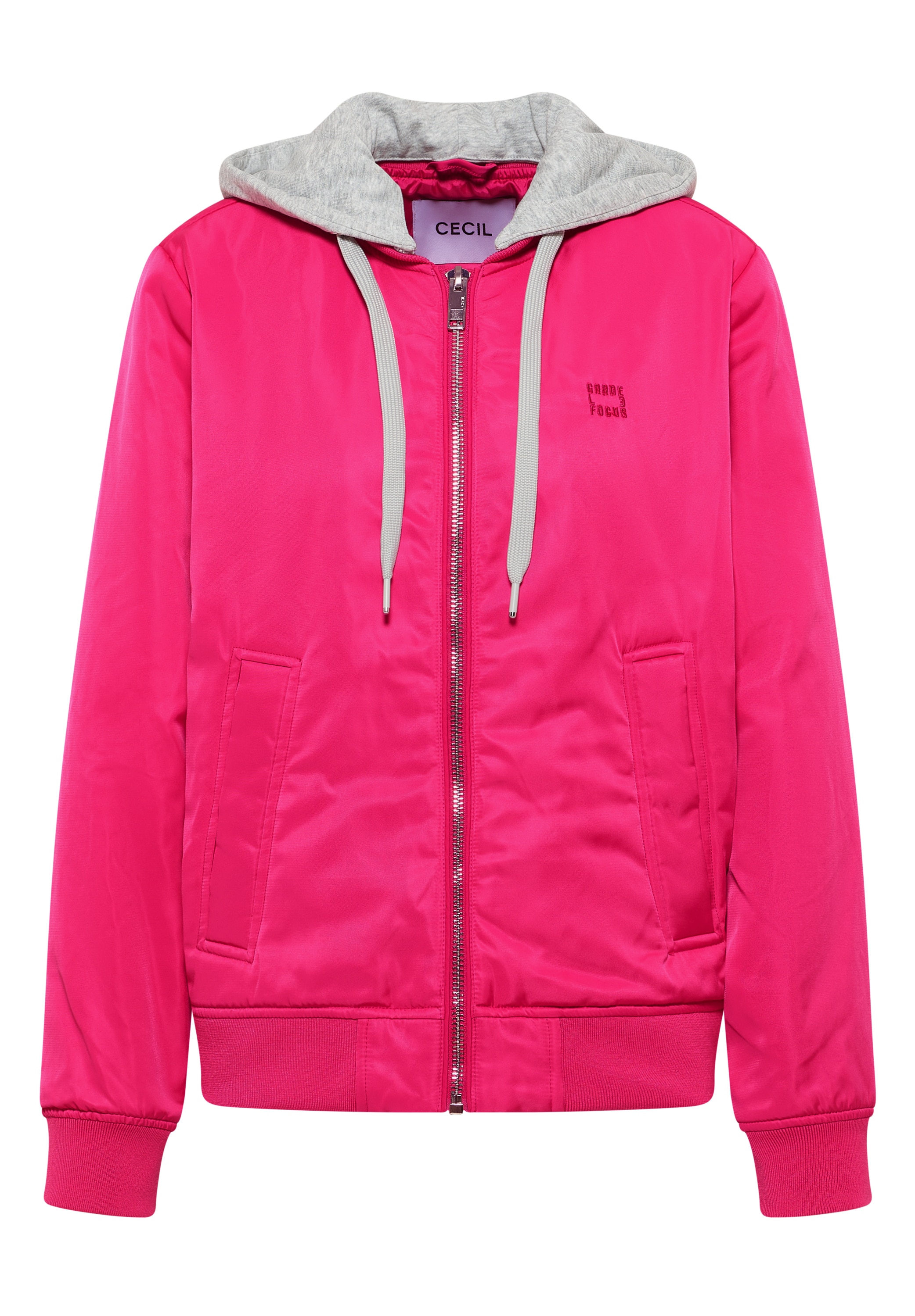 Cecil Blouson mit Kapuze mit  abnehmbarer Sweat-Kapuze