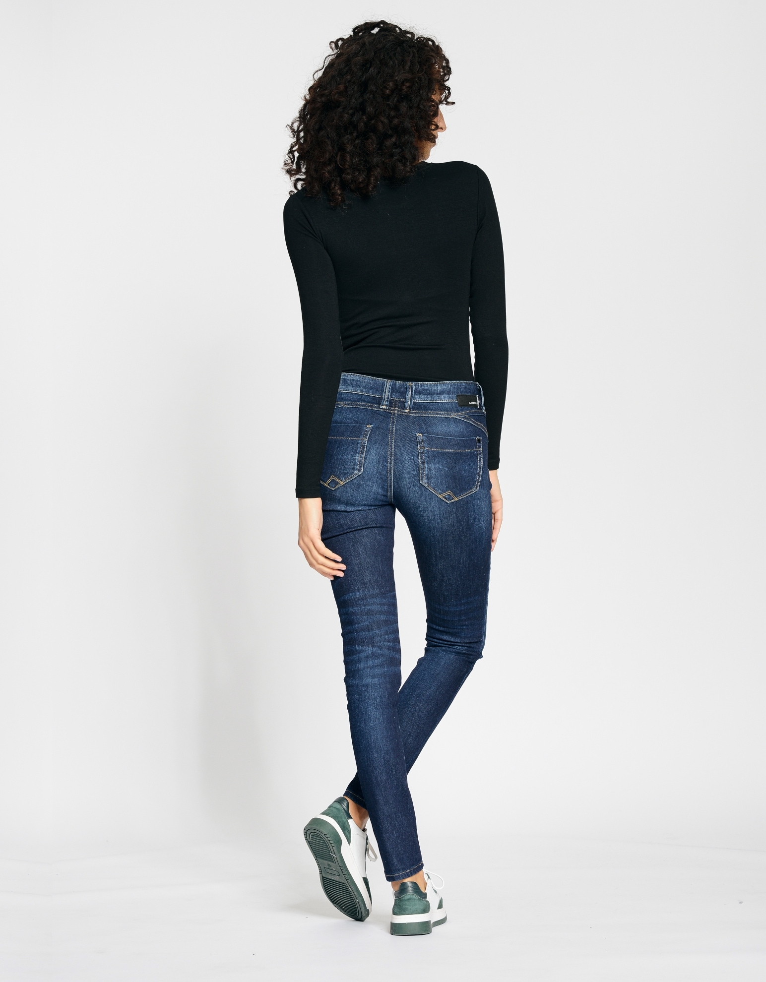 GANG Skinny-fit-Jeans »94NIKITA«, mit Zipper-Detail an der Coinpocket