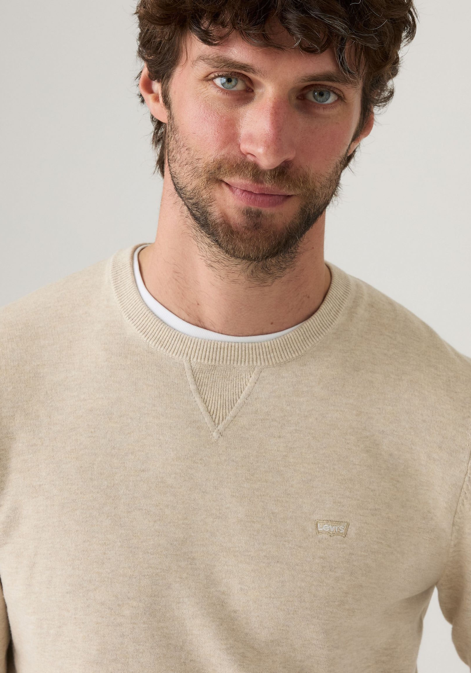 Levi's® Rundhalspullover »LIGHTWEIGHT HM SWEATER«