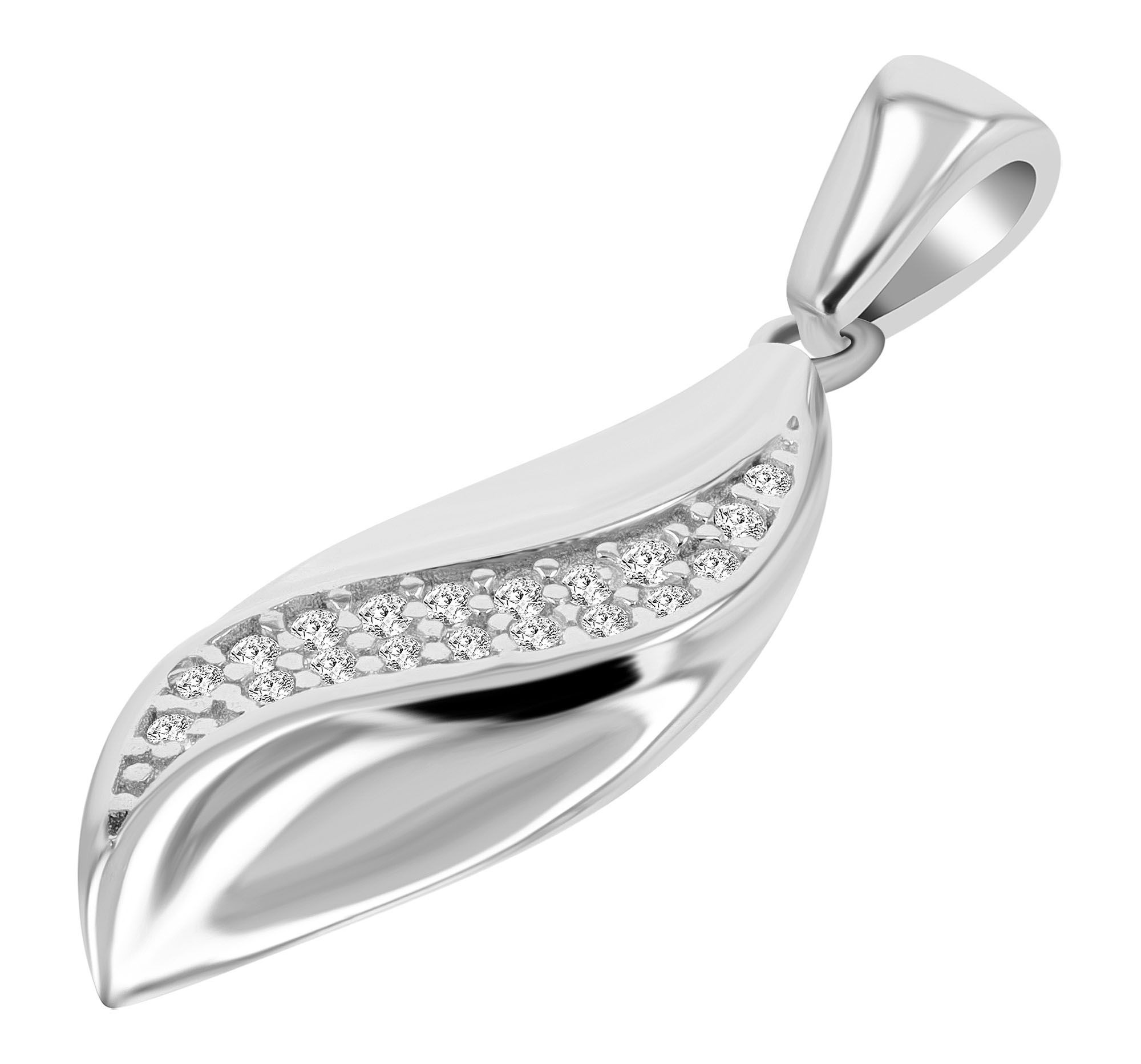 Adelia´s Kettenanhänger »Damen Anhänger aus 333 Gold mit Zirkonia«