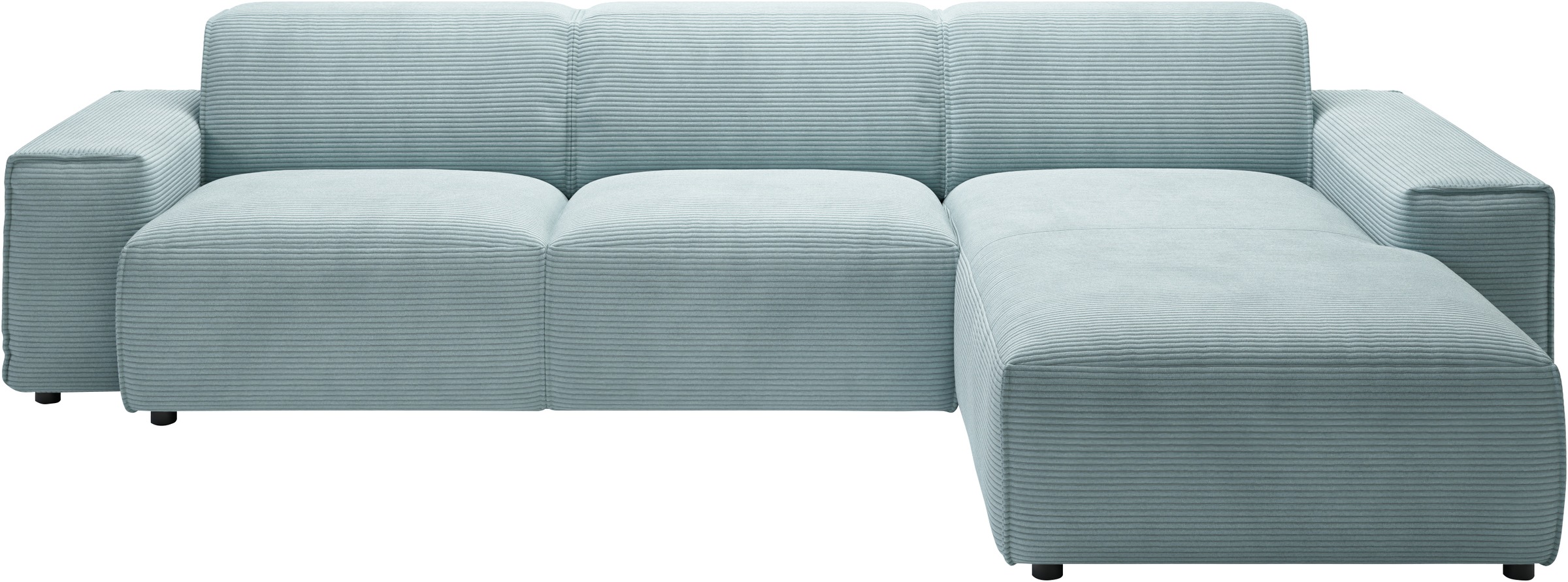 andas Ecksofa »Glimminge auch in Breitcord, Feincord, Bouclé + Easy care-Bezug«, L-Form, Breite 294, Zierkissen