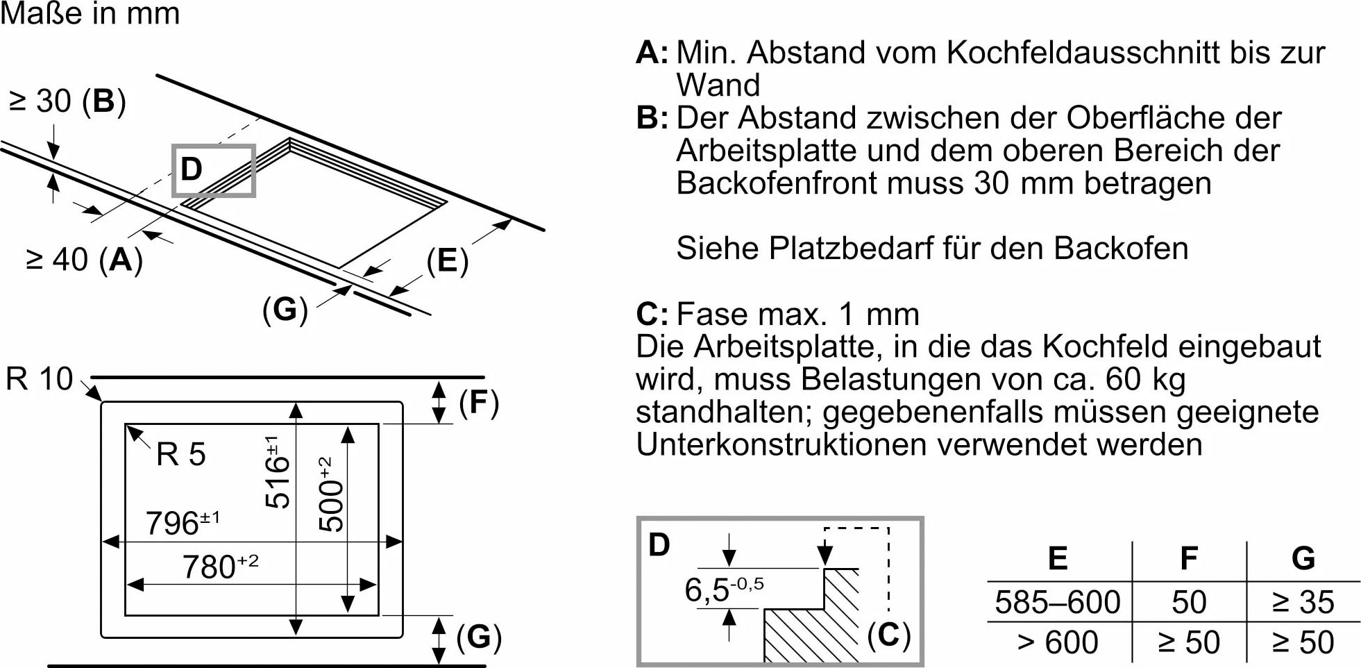 NEFF Induktions-Kochfeld von SCHOTT CERAN® »T58PHF1L0«, T58PHF1L0, mit virtueller Twist Touch® Bedienung